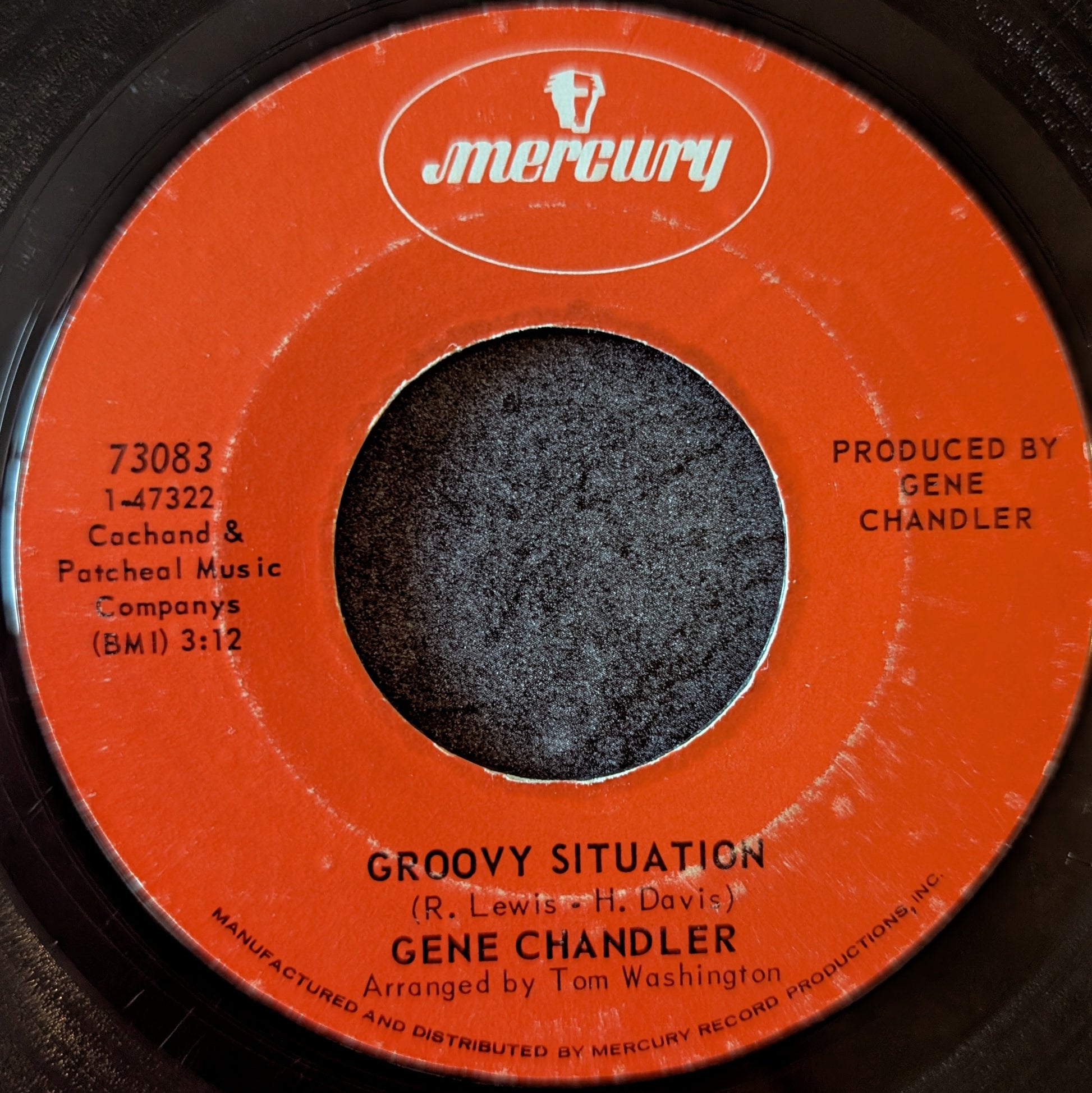 Gene Chandler-Groovy Situation/Not the marrying king