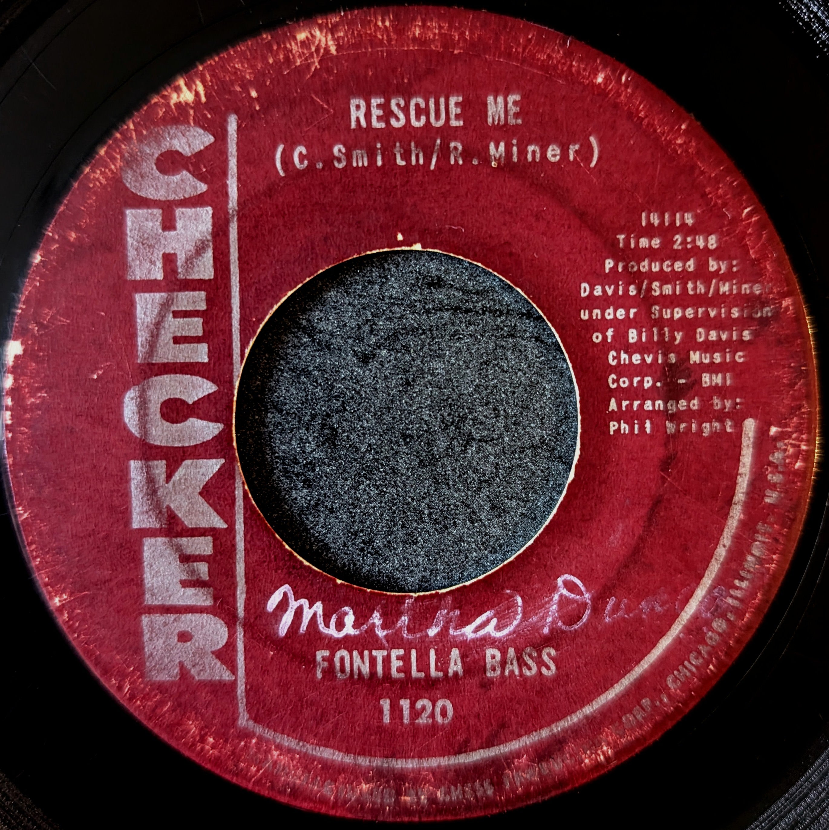 Fontella Bass-Rescue Me/ Soul of the man
