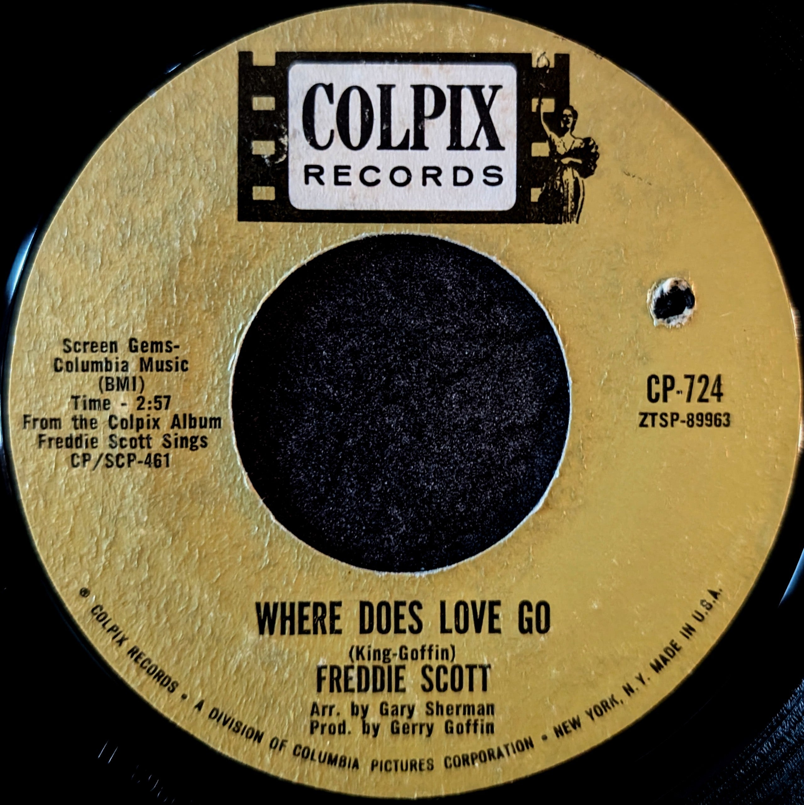 Freddie Scott-Where does love go/ Where have all the flowers gone