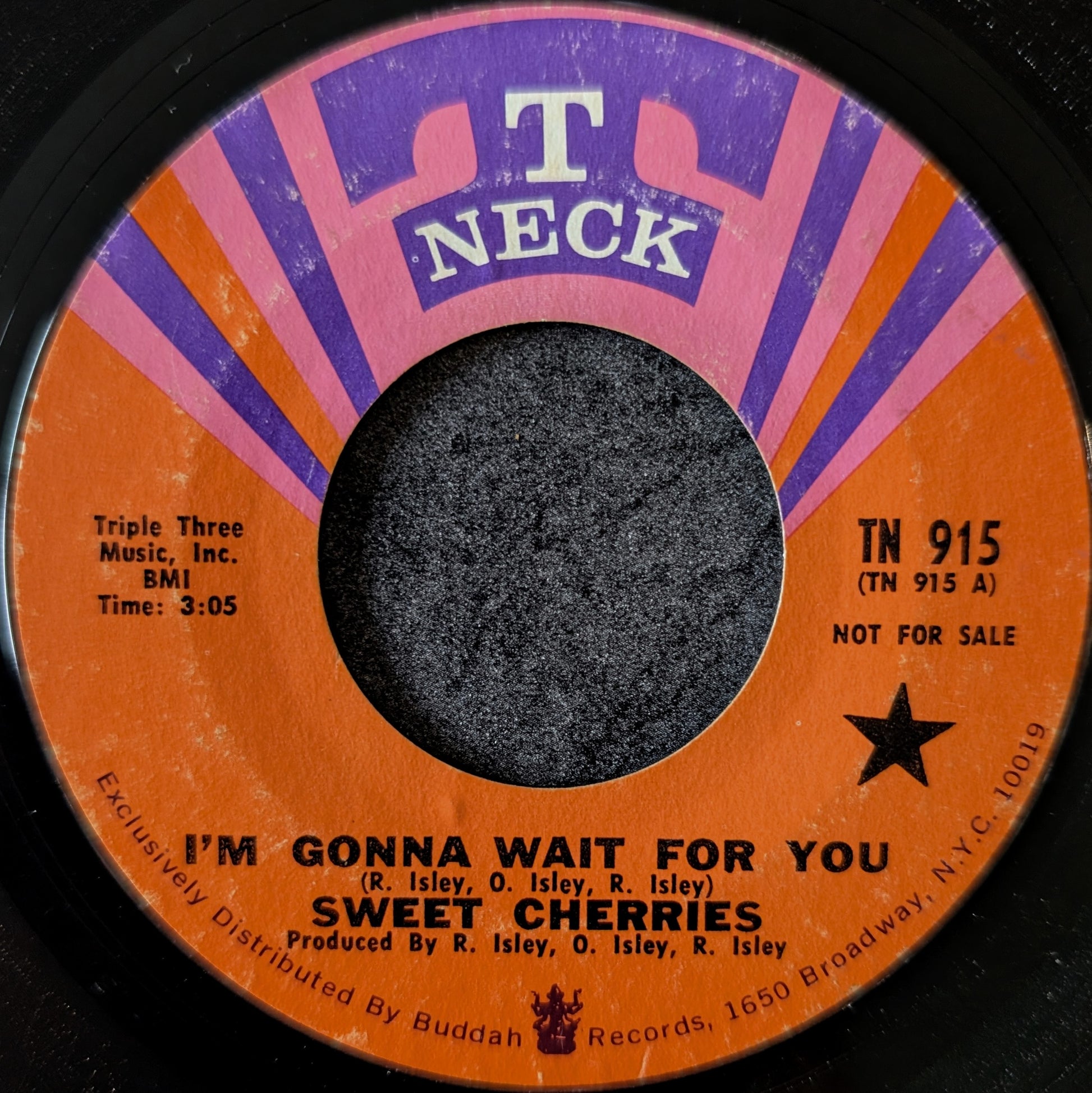 Sweet Cherries-I'm gonna wait for you/ Don't give it away