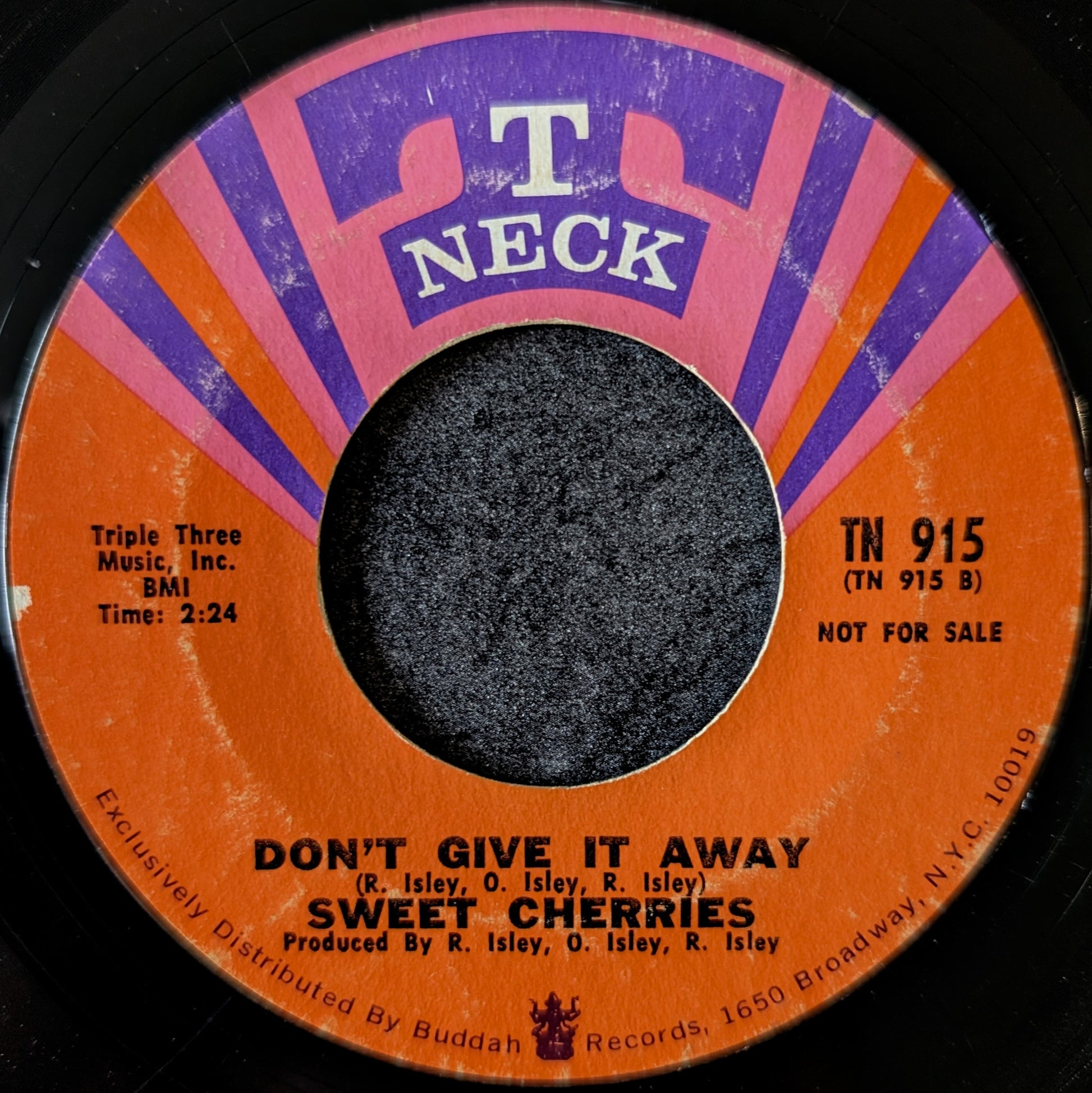 Sweet Cherries-I'm gonna wait for you/ Don't give it away