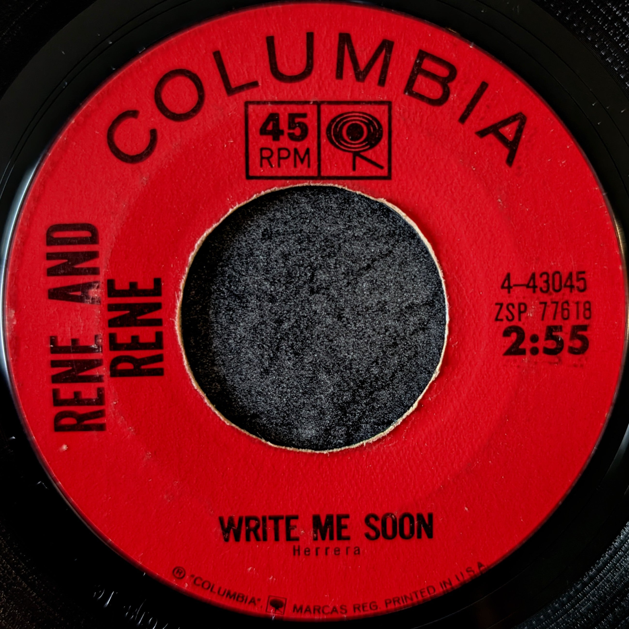 Rene ＆ Rene-Angelito/ Write me soon