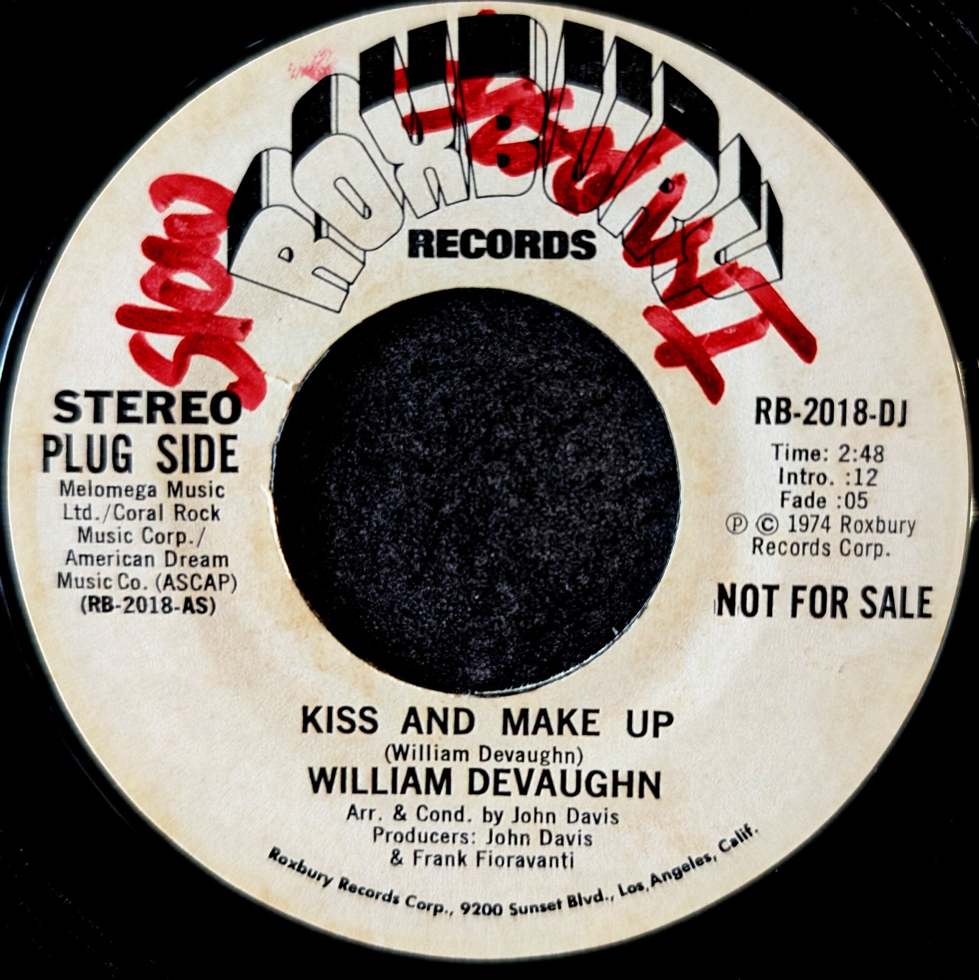 William Devaughn-Kiss and make up