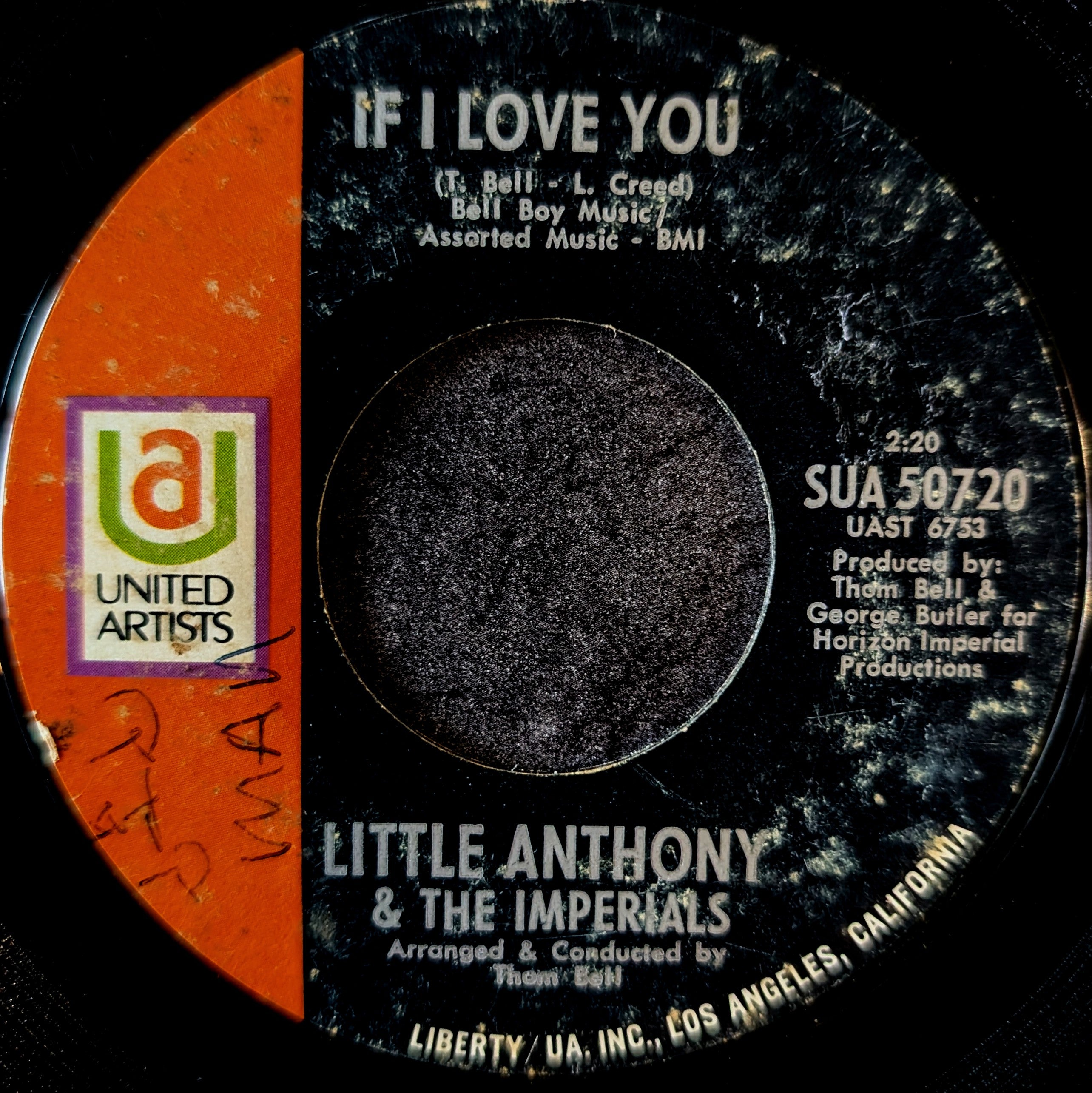 Little Anthony & The Imperials-Help me find a way(To say I love you)/ If I love you