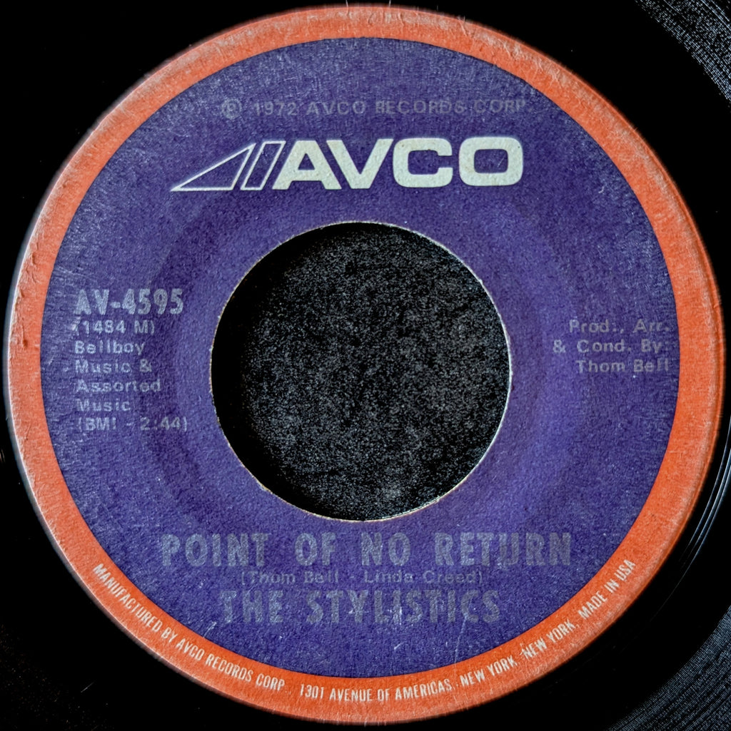 The Stylistics-People make the world go round/Point of no return