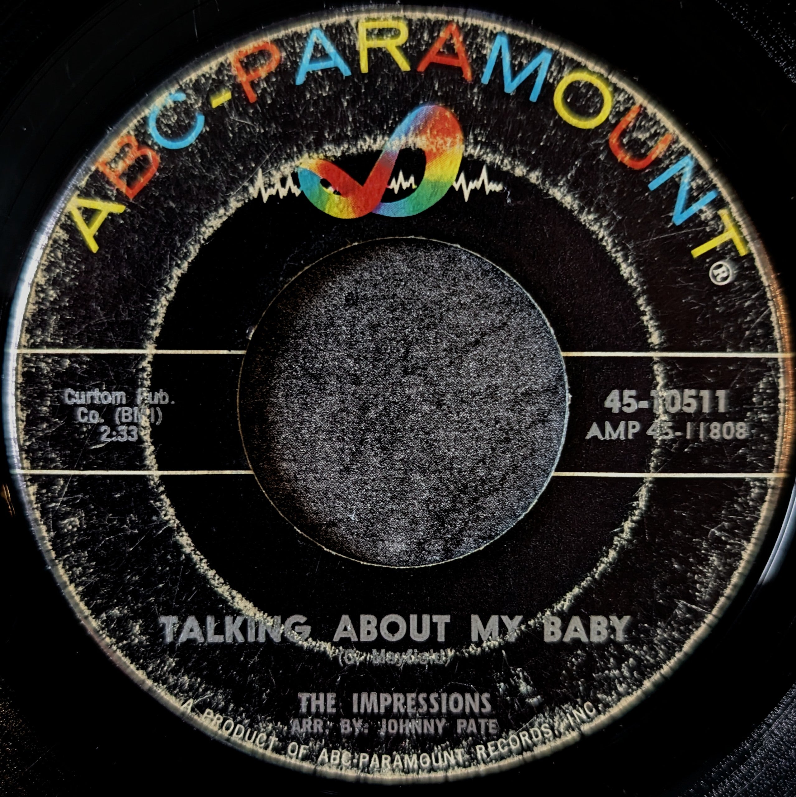 The Impressions-Talking about my baby/ Never too much love