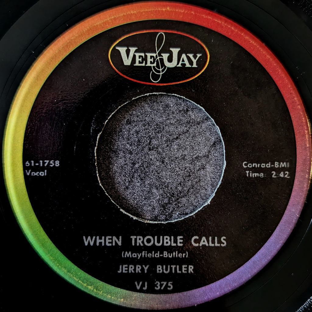 Jerry Butler-Find another girl/ When trouble calls