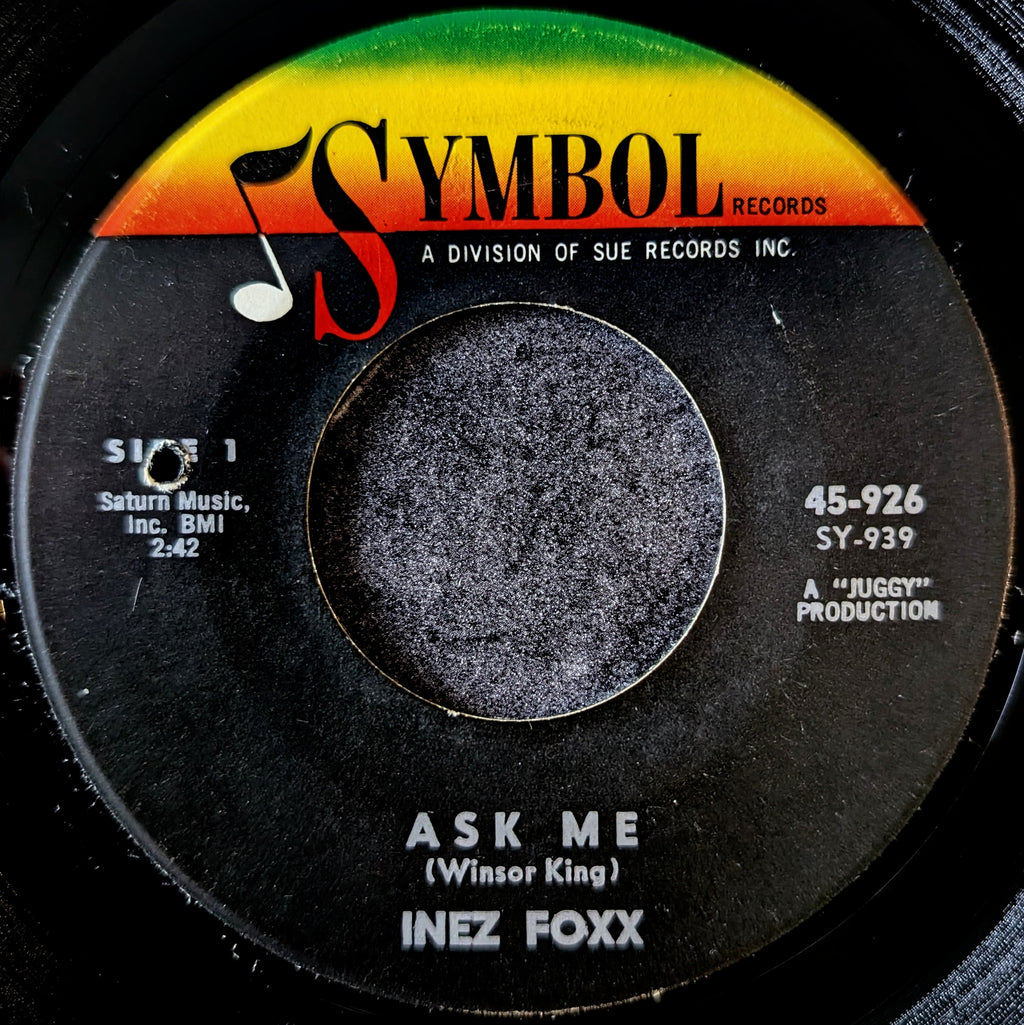 Inez Foxx-Ask me/ I see you my baby