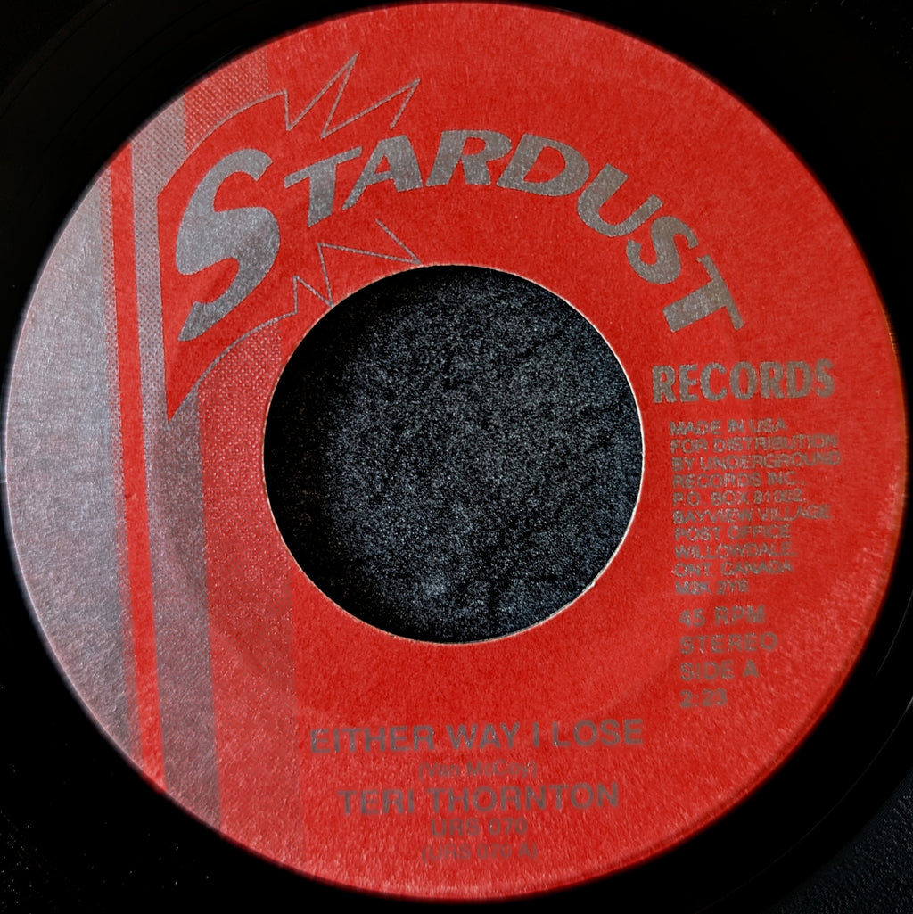 Teri Thornton-Roy Hamilton-Either way I lose/ Walk hand and hand