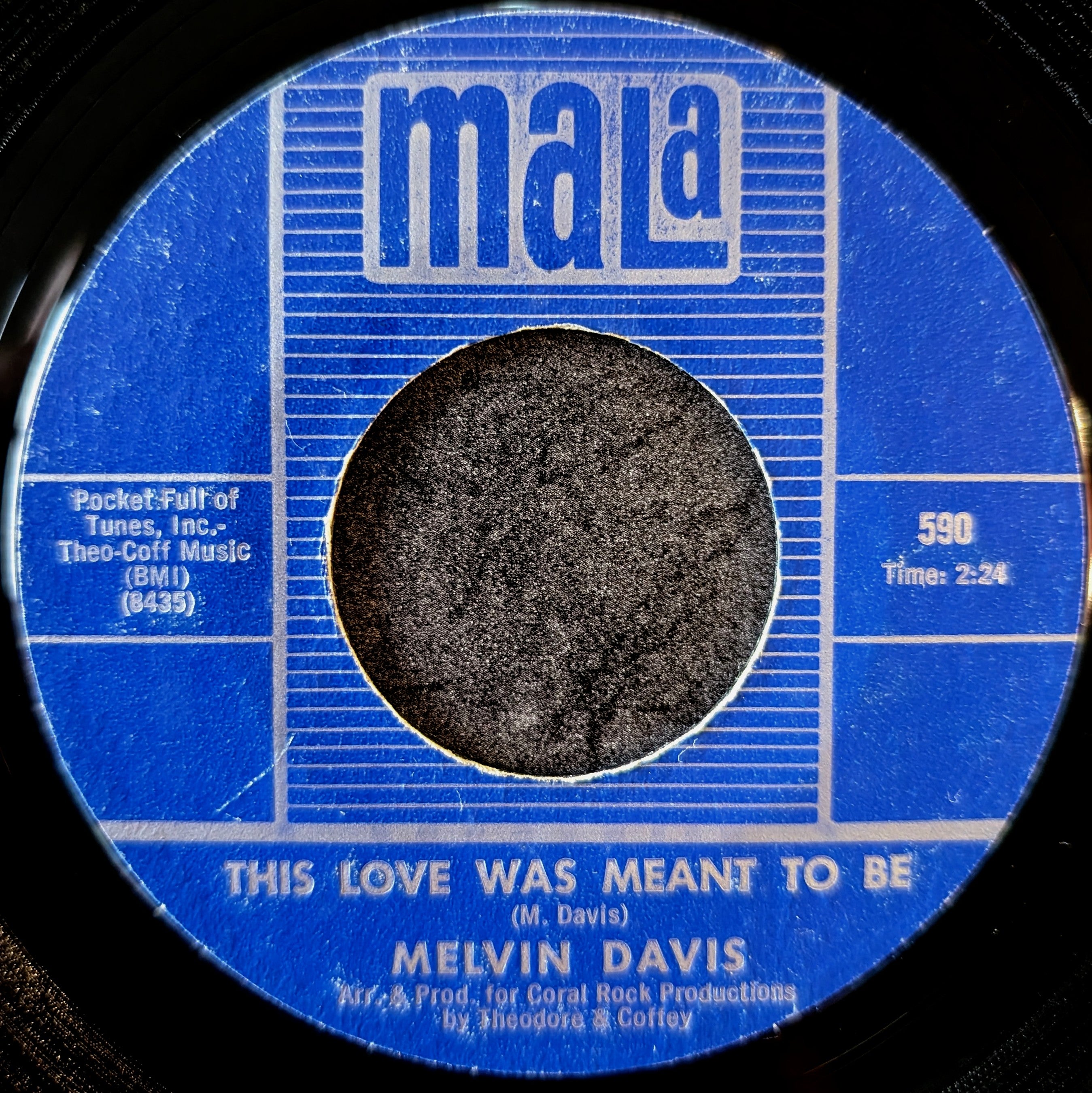 Melvin Davis-Save it(Never too late)/ This love was meant to be