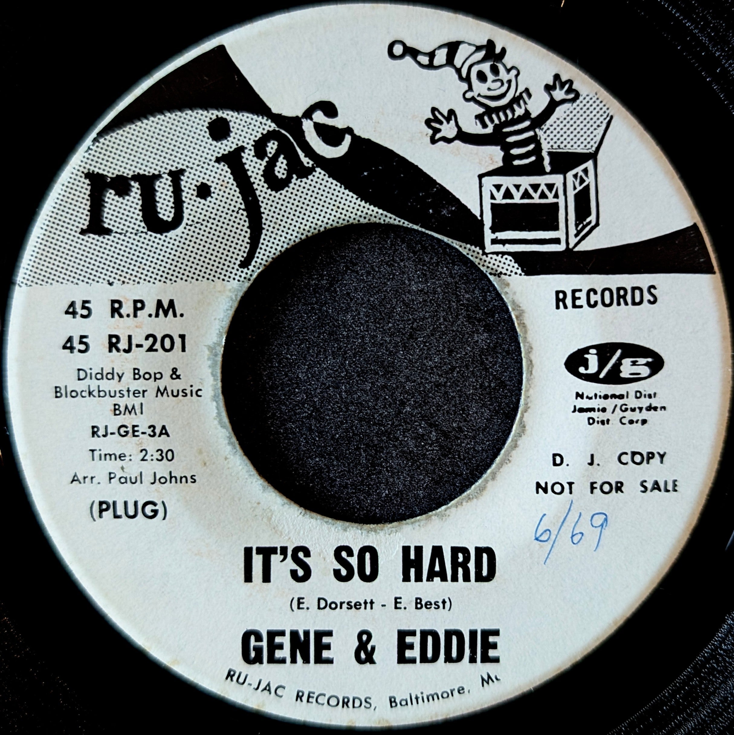 Gene & Eddie-It's so hard/ Sweet little girl