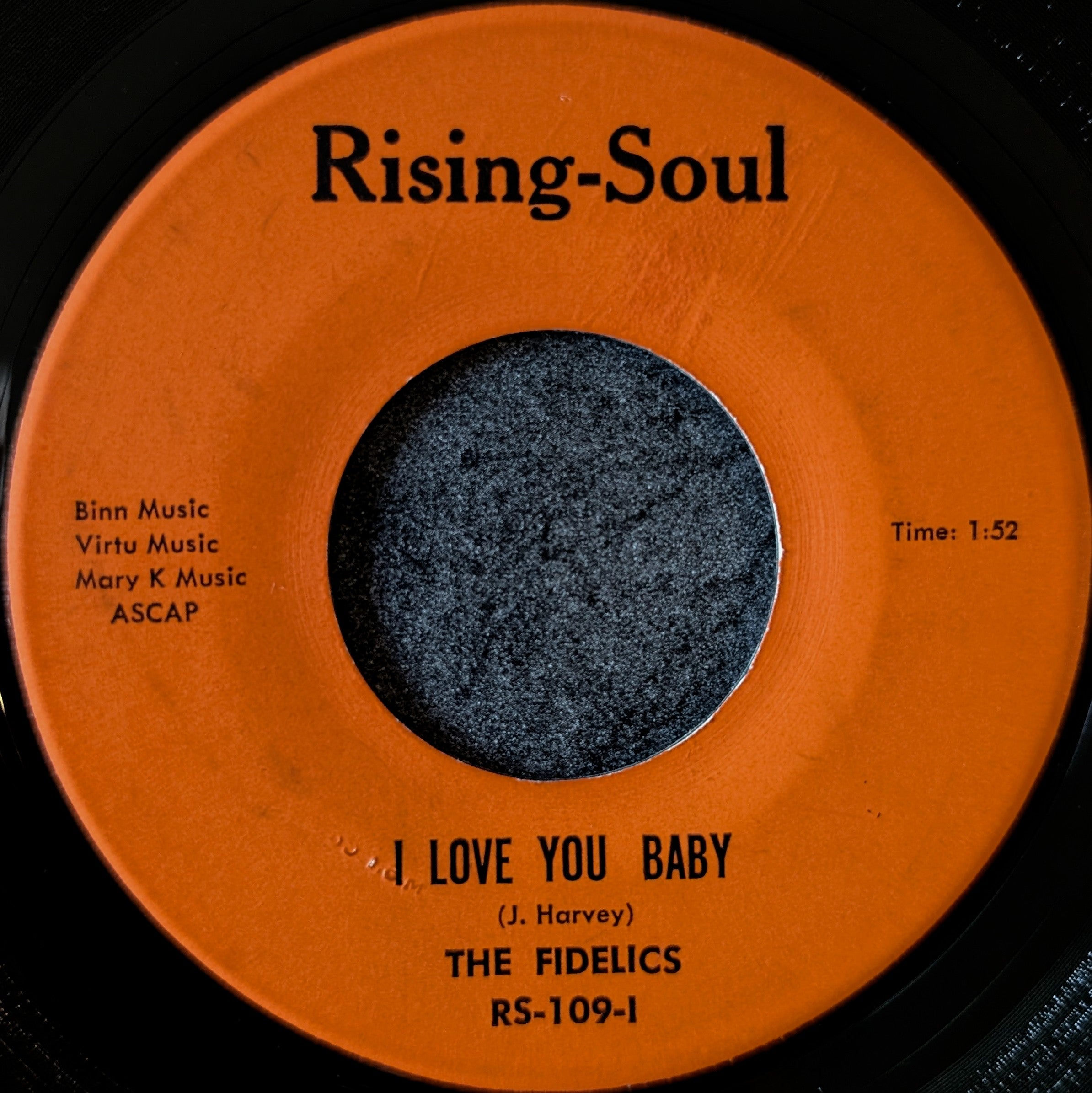 The Fidelics-Lovers in the park/ I love you baby