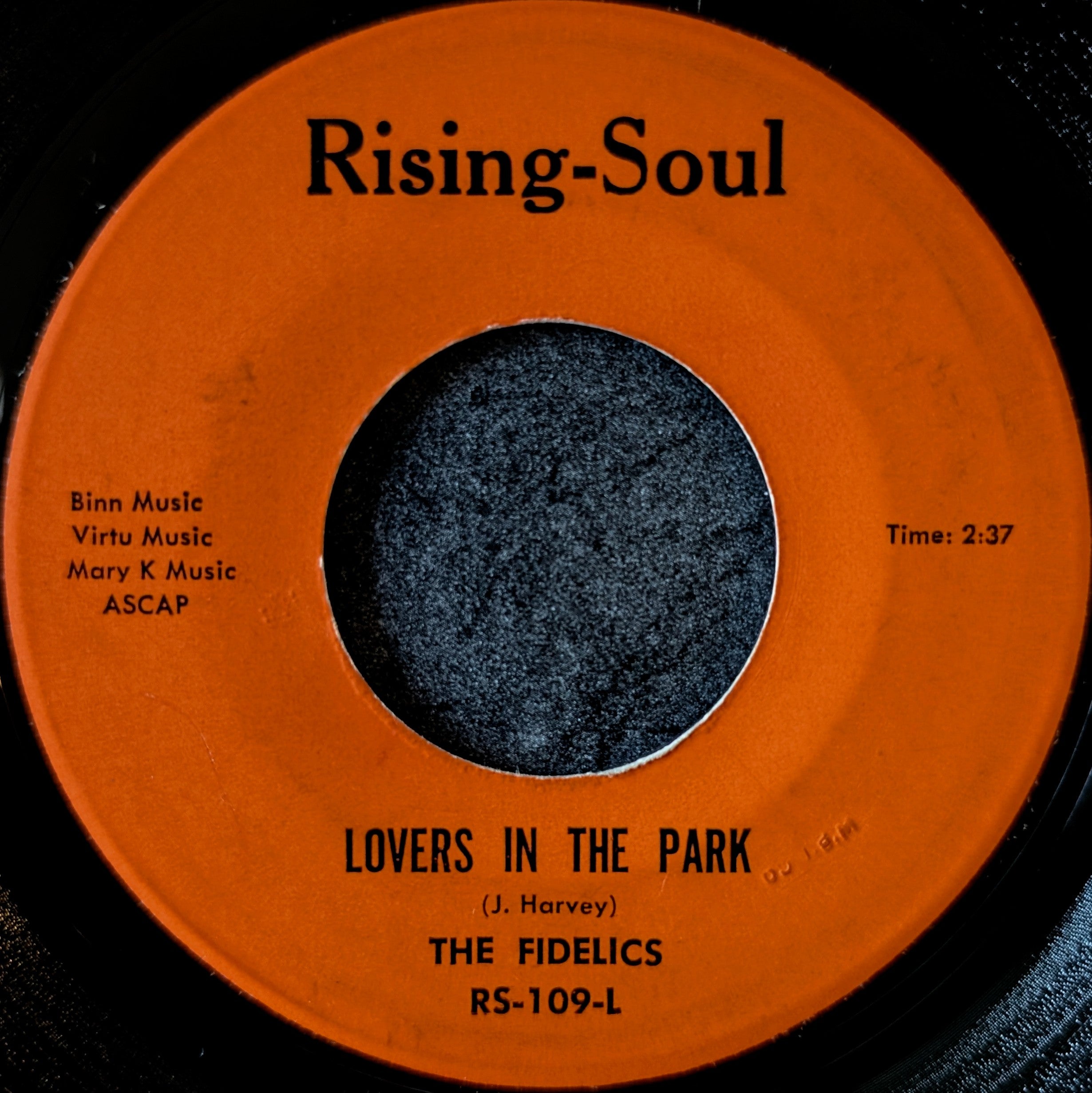The Fidelics-Lovers in the park/ I love you baby