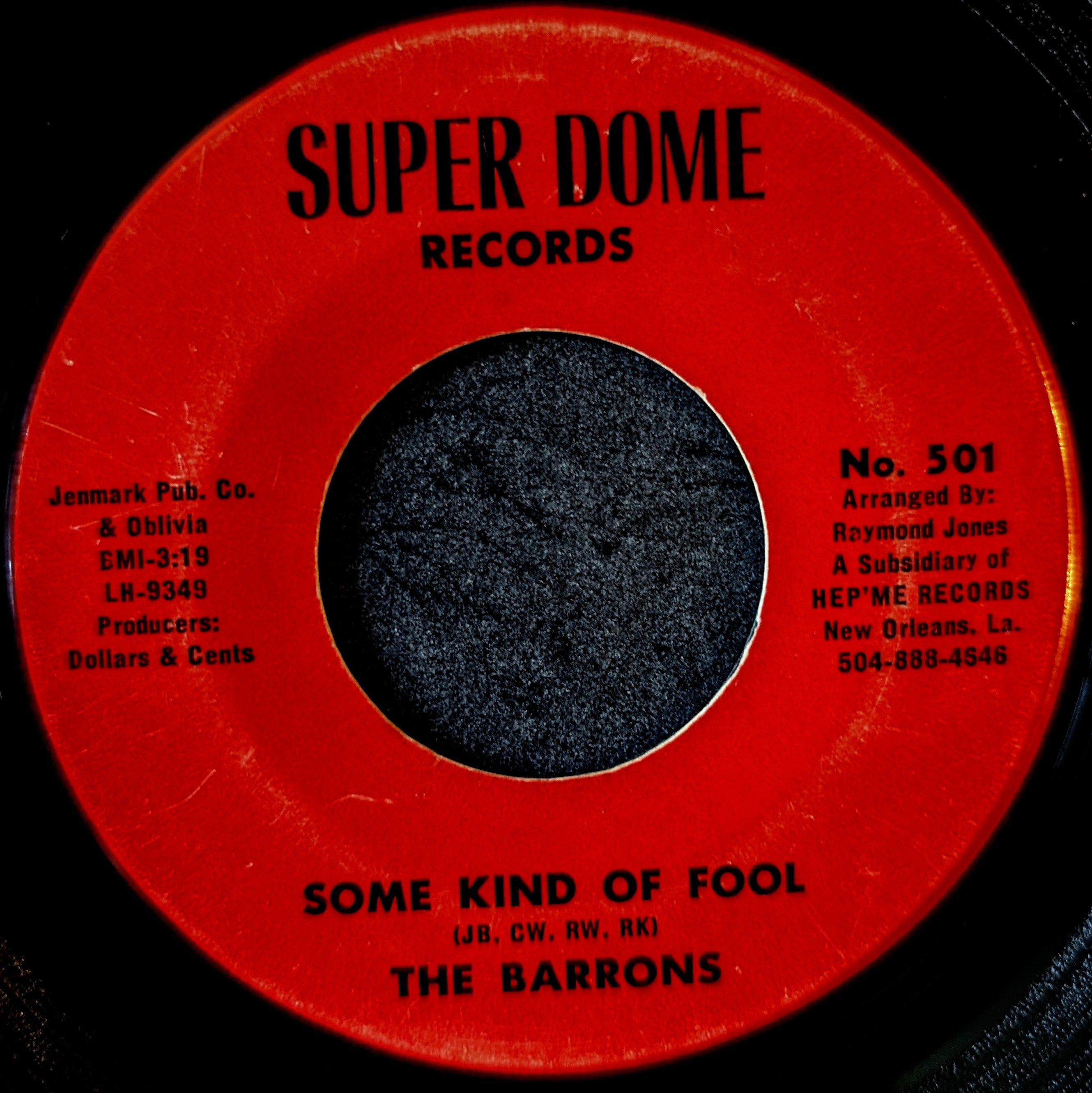 The Barrons-Some kind of fool/ I'm so lonely