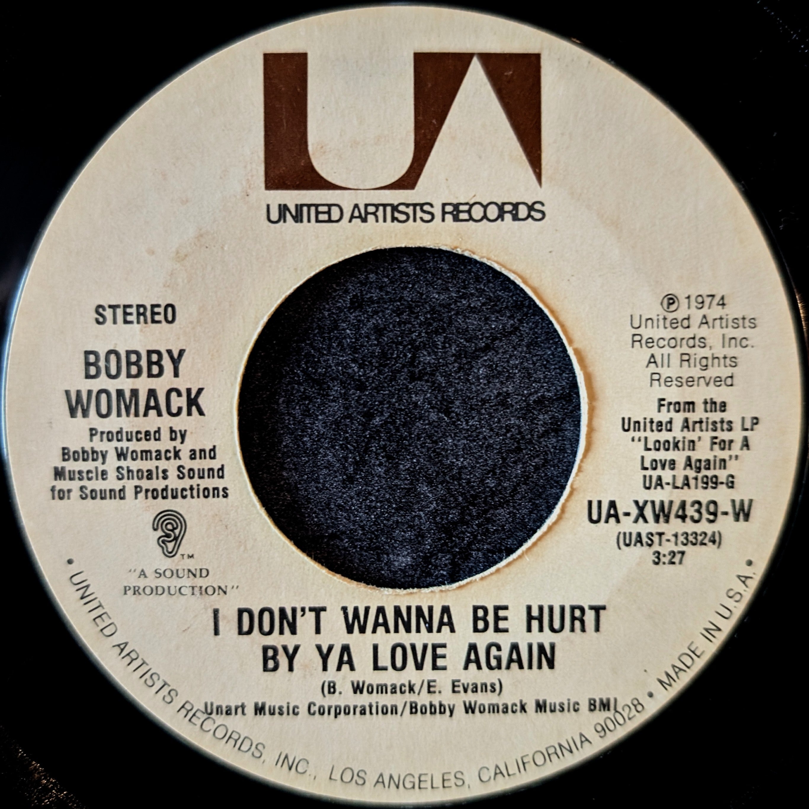 Bobby Womack-You're Welcome, Stop on By/ I don't wanna be hurt by ya love again