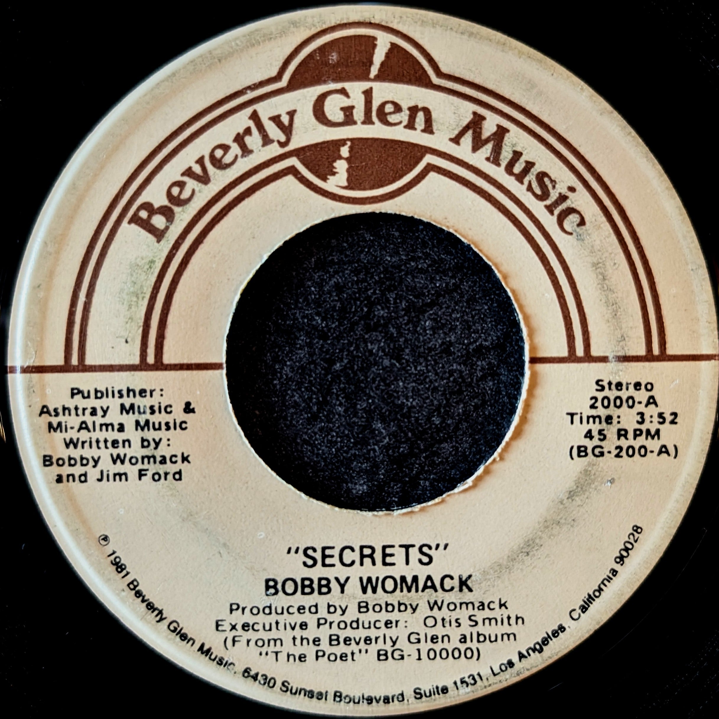 Bobby Womack-Secrets/ If you think you're lonely now