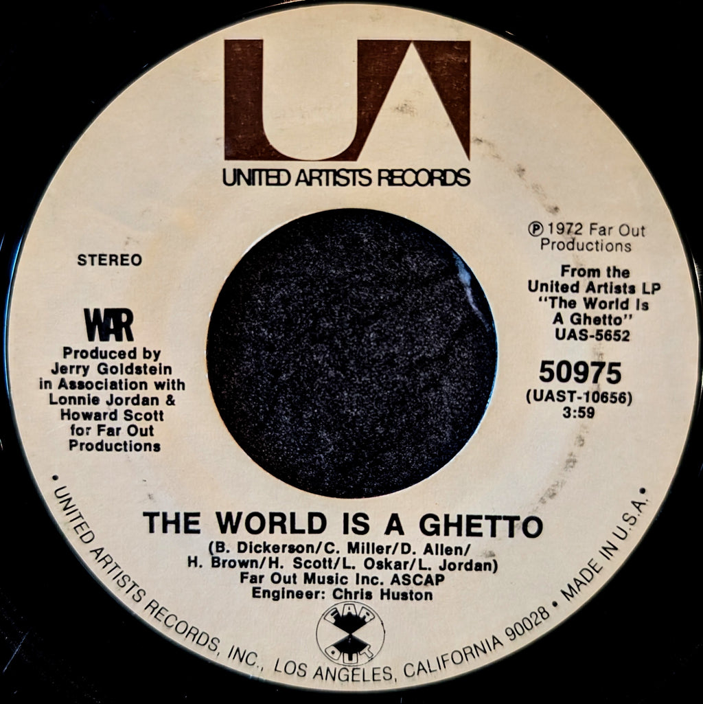 WAR-The world is a ghetto/ Four Cornered room