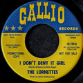 The Lornettes - I don't deny it girl / Standing there all alone