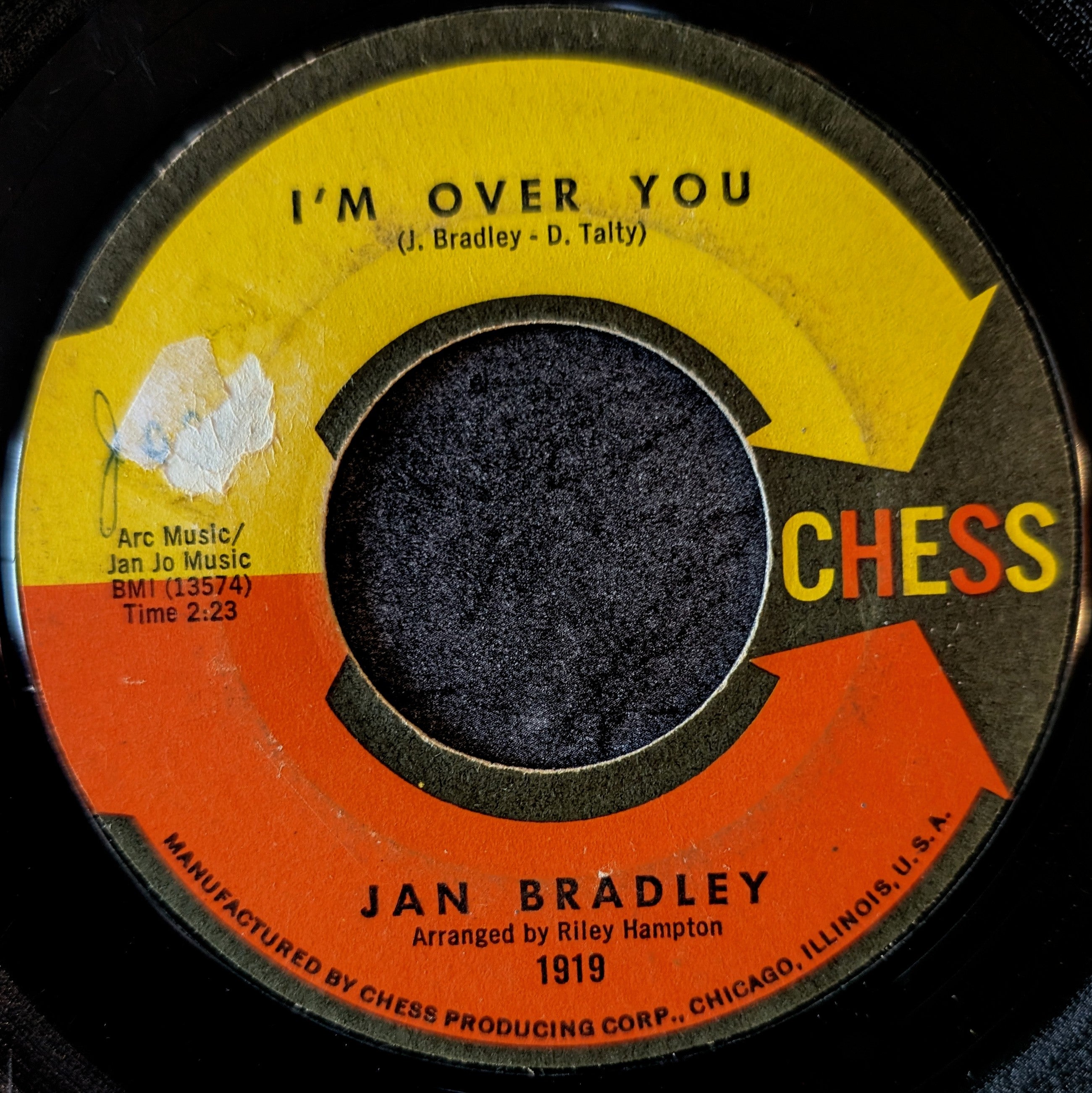 Jan Bradley-I’m over you/ The Brush off