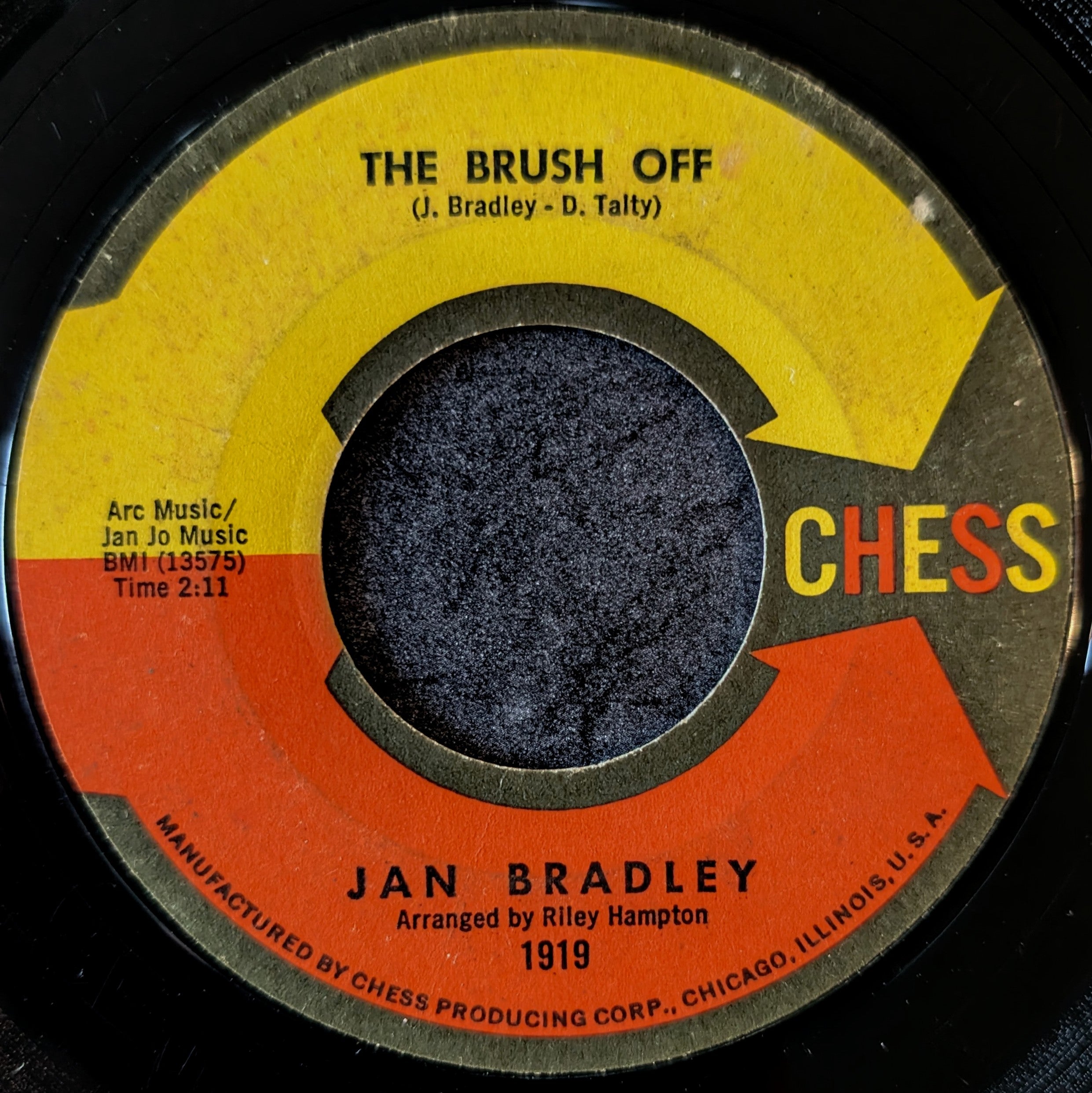 Jan Bradley-I’m over you/ The Brush off