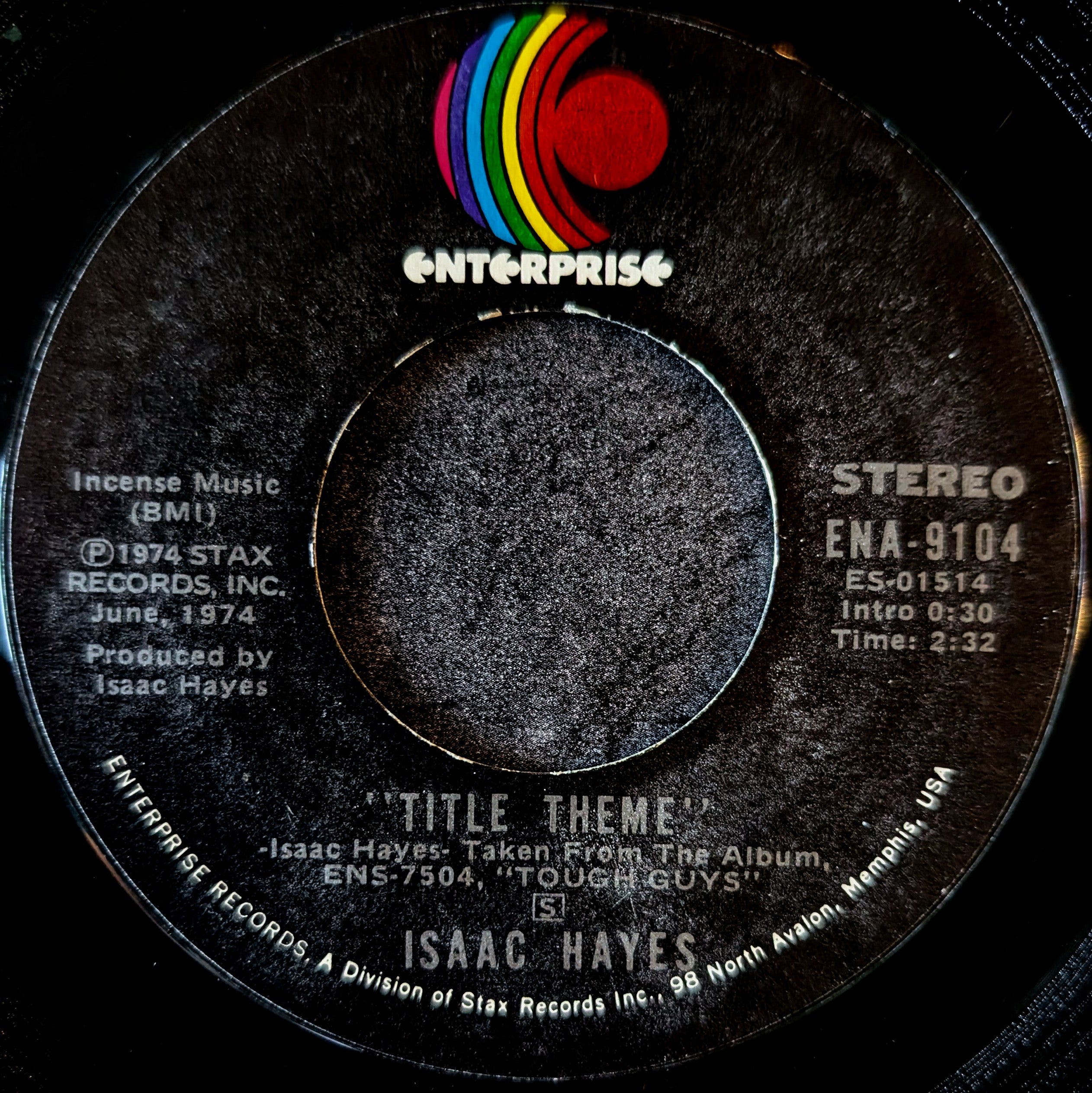 Issac Hayes- Title theme/ Hung up on my baby