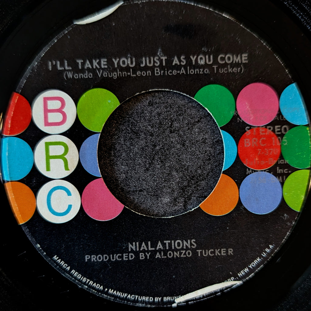 Nialations-I'll take you just as you come/I'll take you just as you come