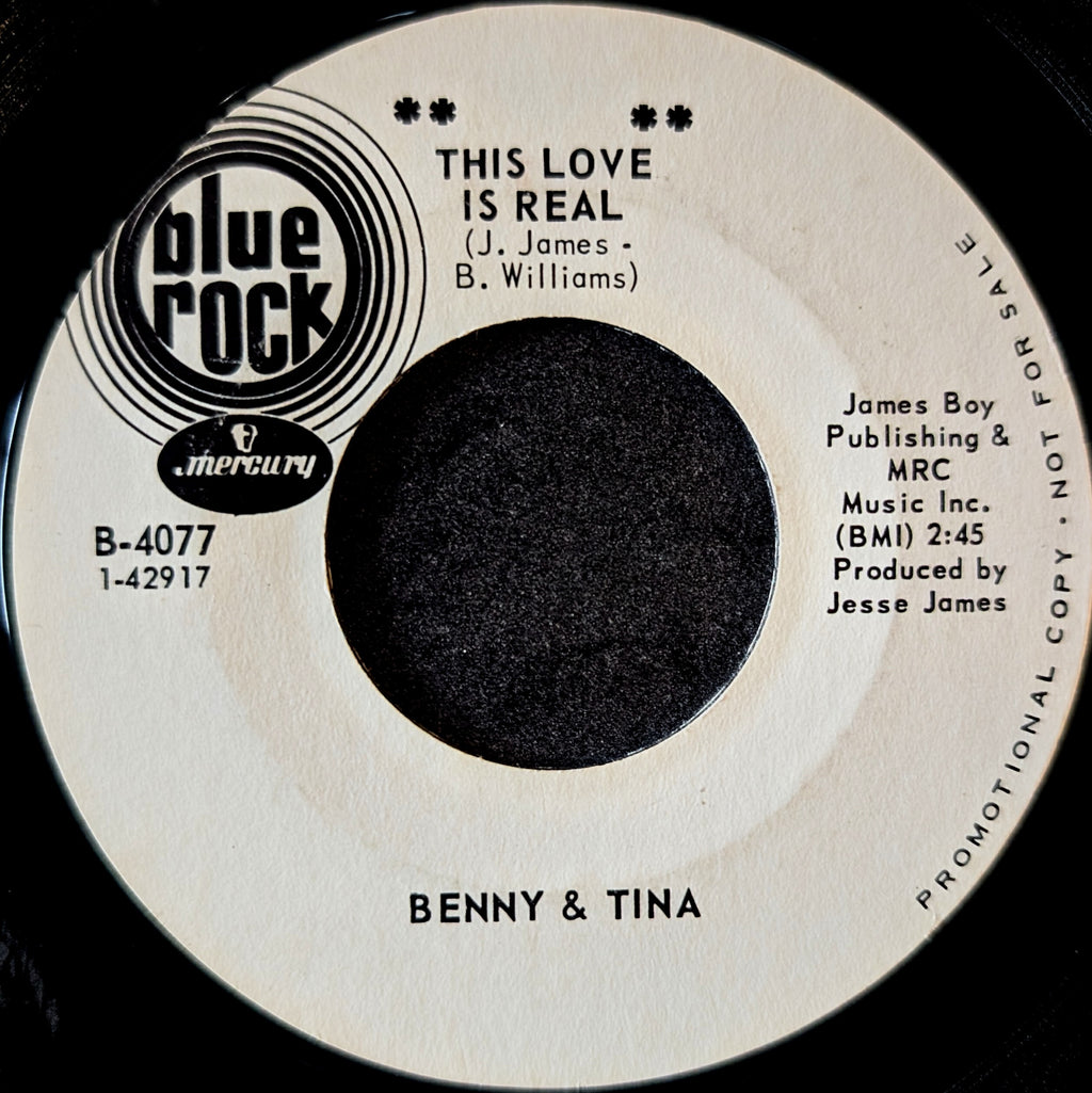 Benny ＆ Tina-This love is real/ Over my dead body
