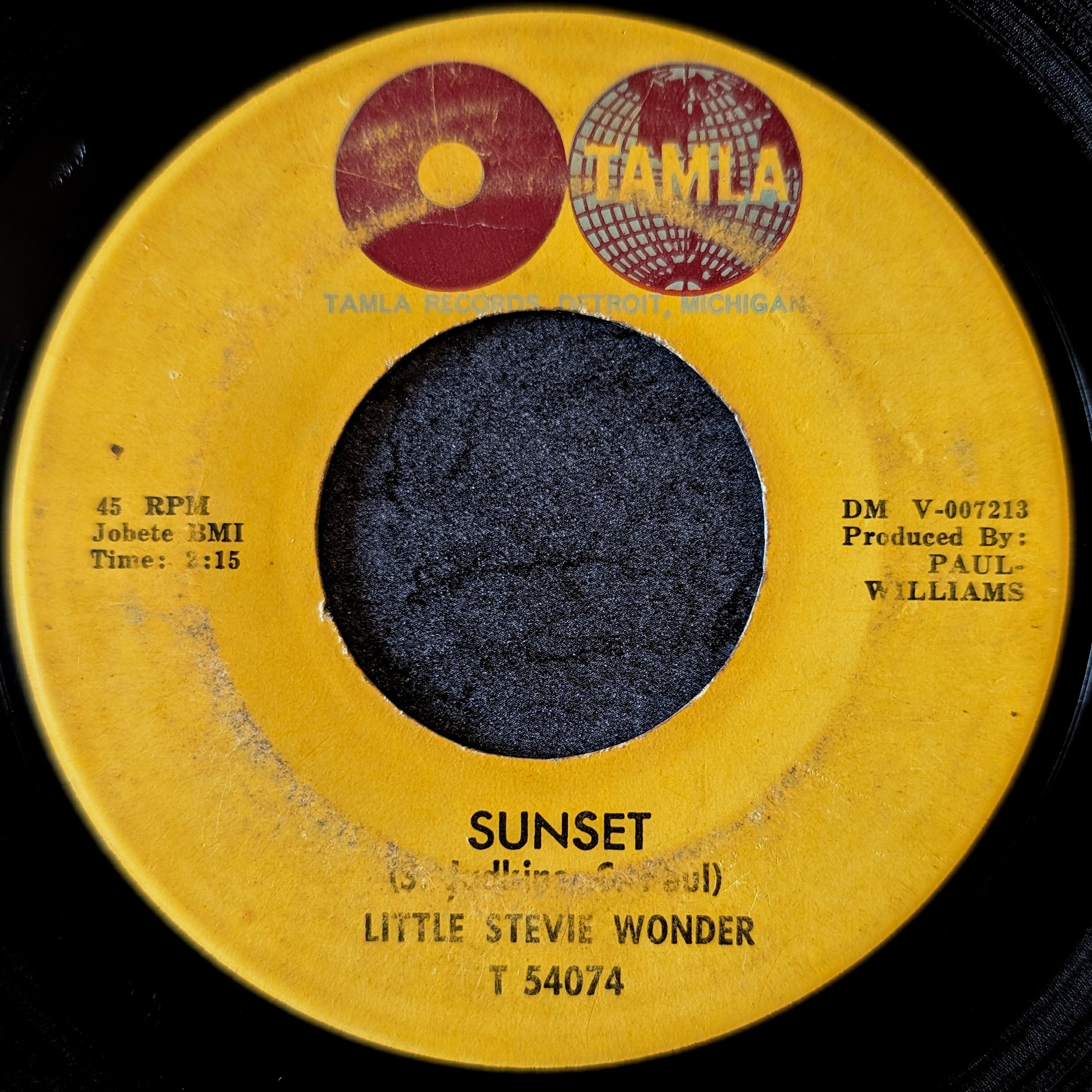 Little Stevie Wonder-Contract on love/ Sunset