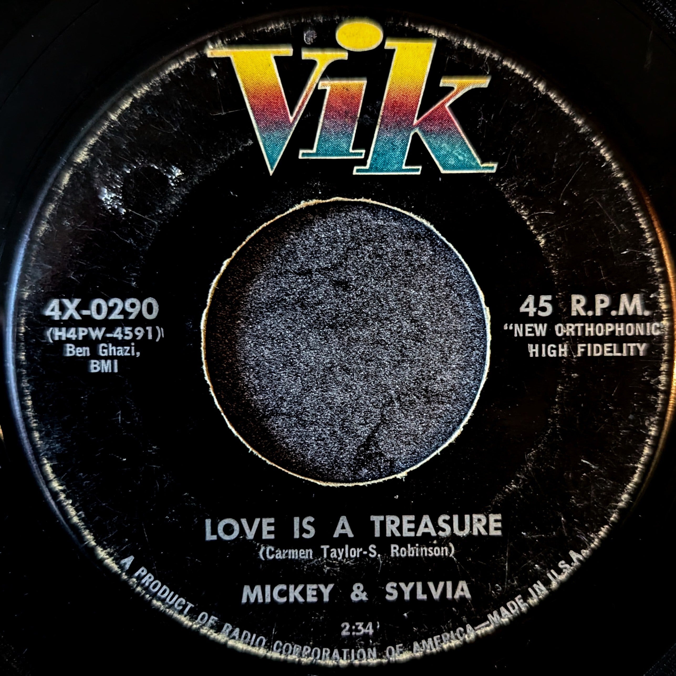 Mickey & Sylvia-Love is a treasure/ Let's have a picnic
