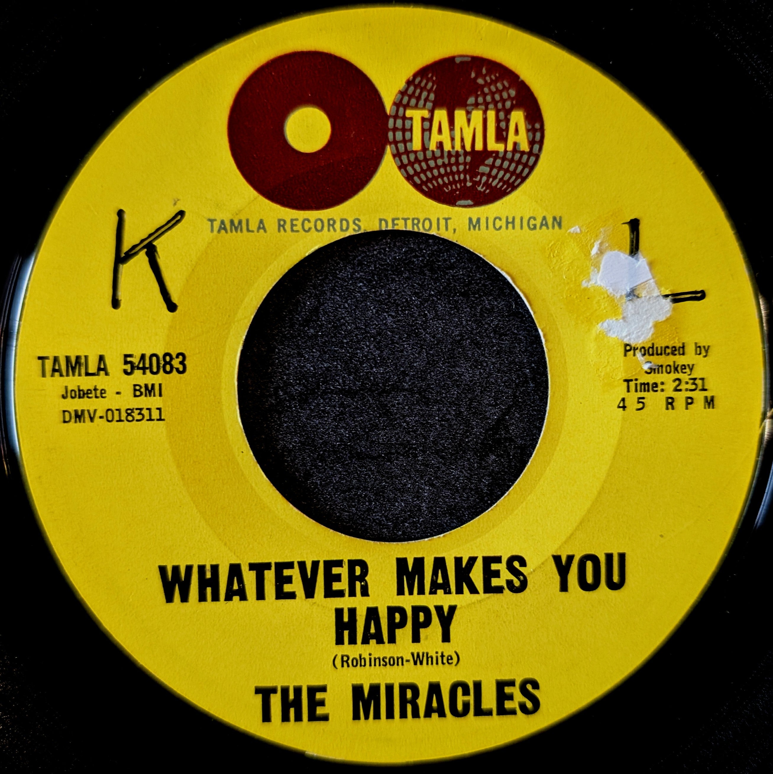 The Miracles-Mickey's Monkey/ Whatever makes you happy