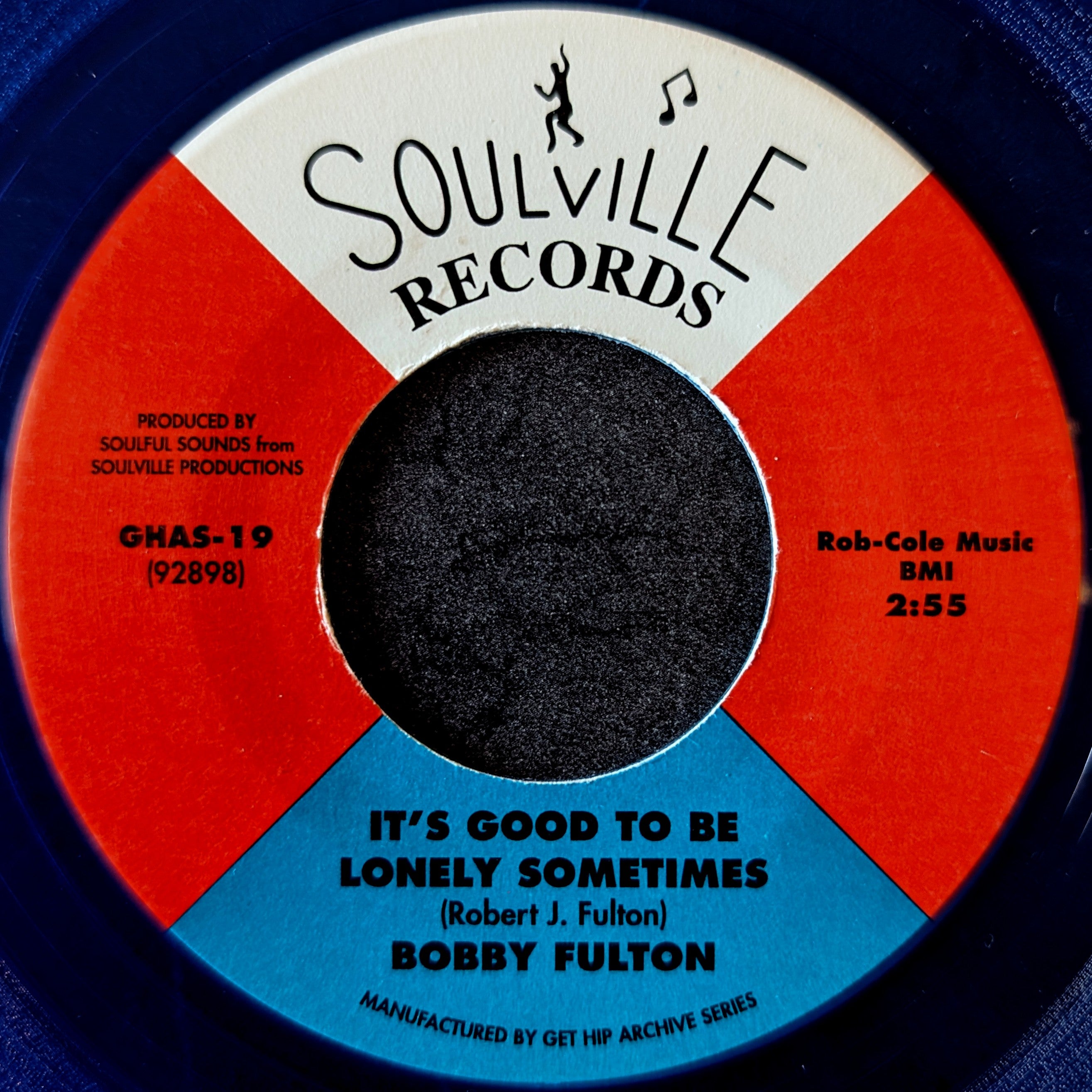Hank Sample-Bobby Fulton-So in love with you/It's good to be lonely sometimes
