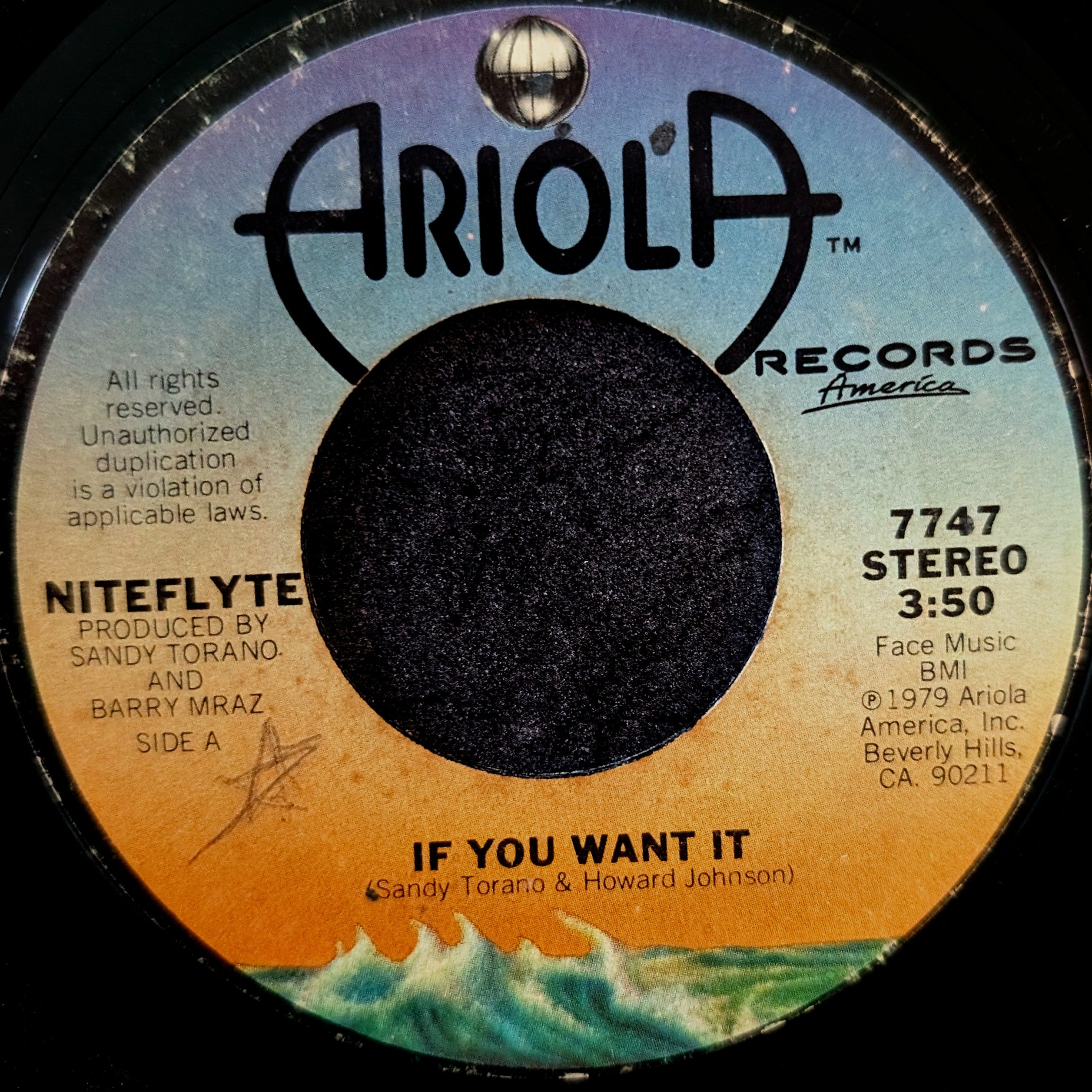 Niteflyte-If you want it/ I wonder(If I'm falling in love again)