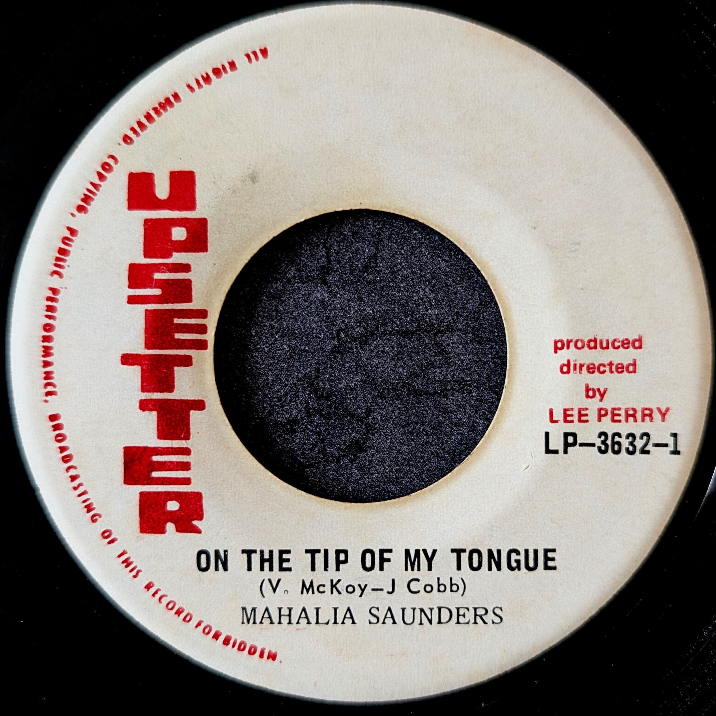 Mahalia Saunders-On the tip of my tongue/ Part 2 Version