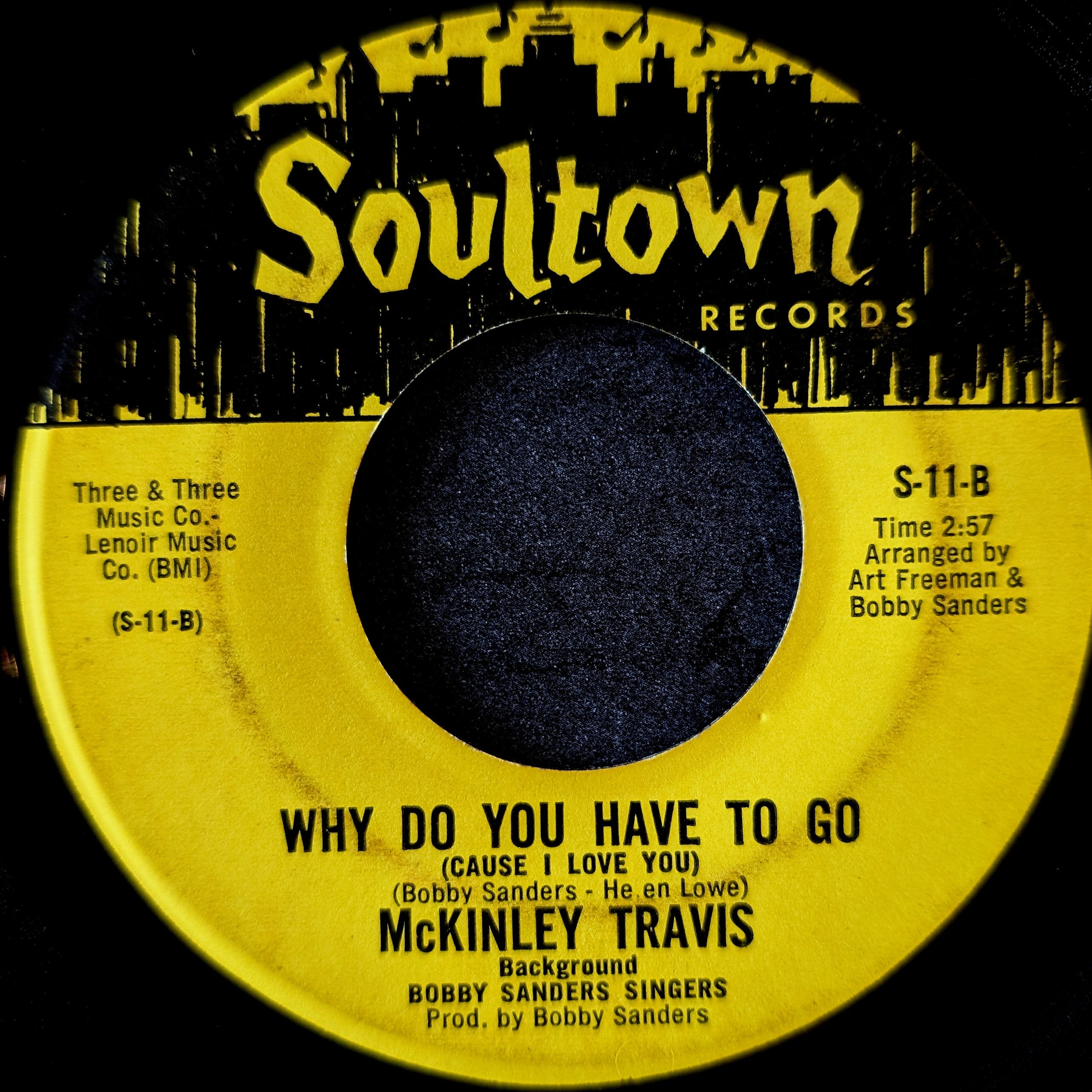 McKinley Travis-Get yourself together/ Why do you have to go(Cause I love you)