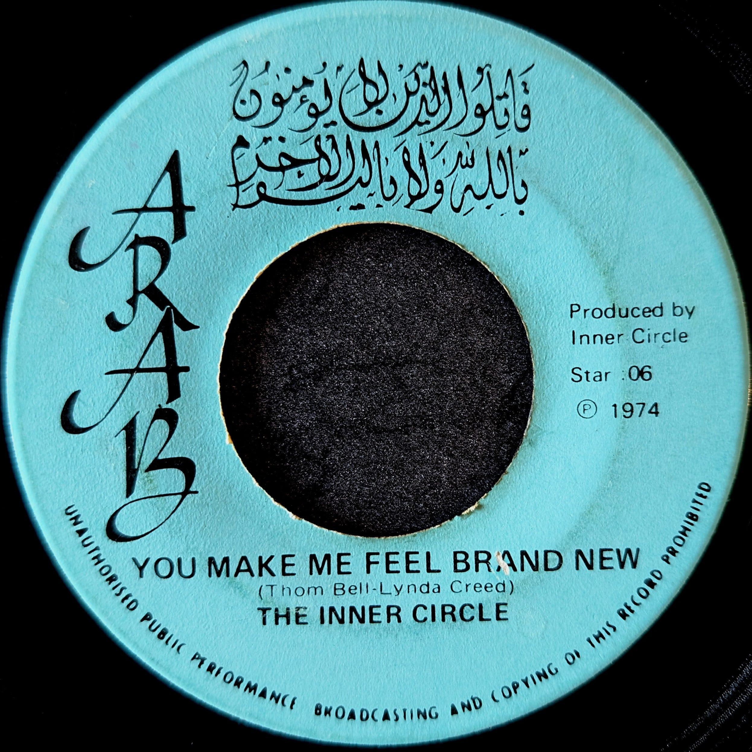 The Inner Circle-You make me feel brand new/ Instrumental