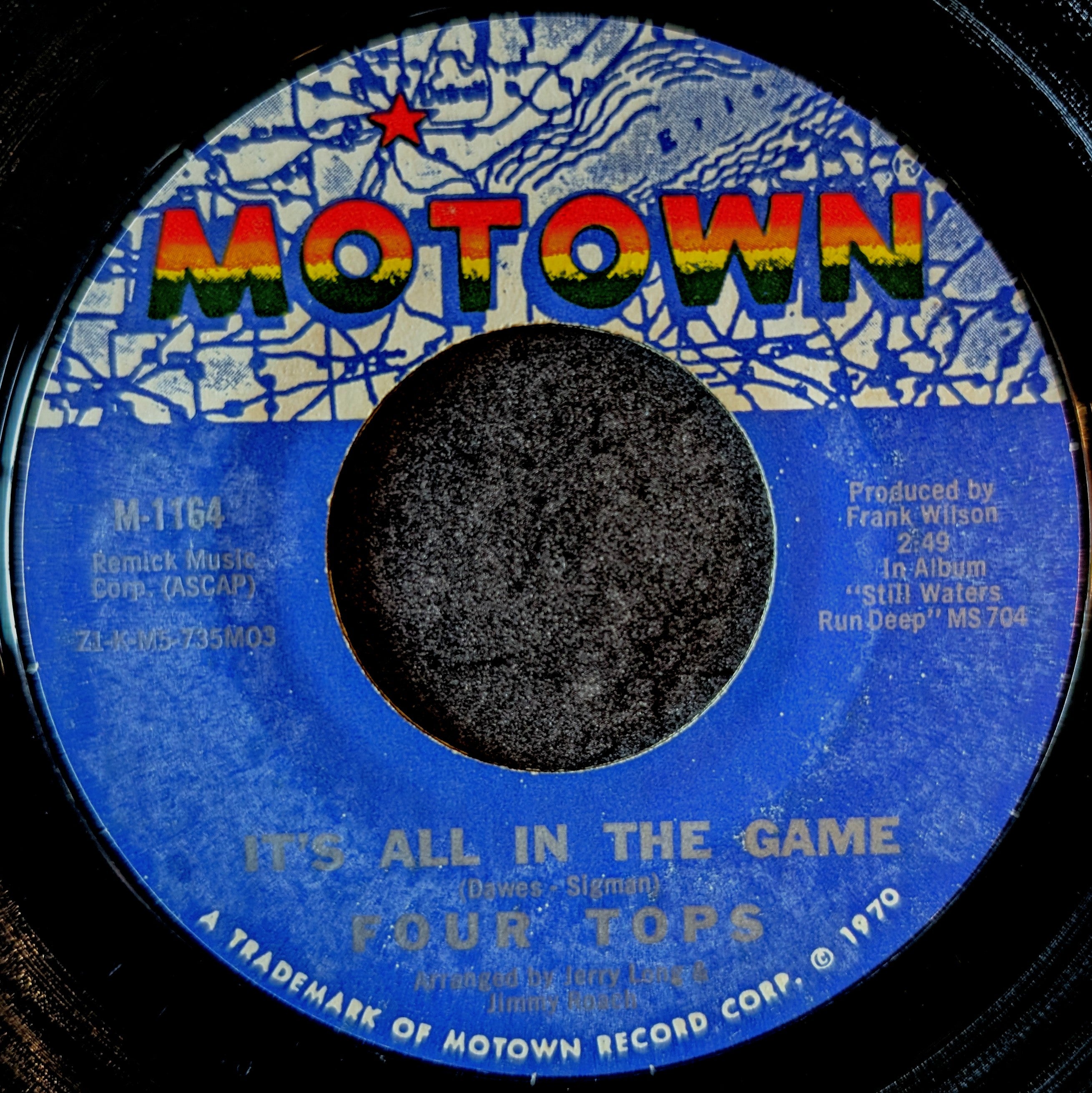 Four Tops-It's all in the game/ Love(is the answer)