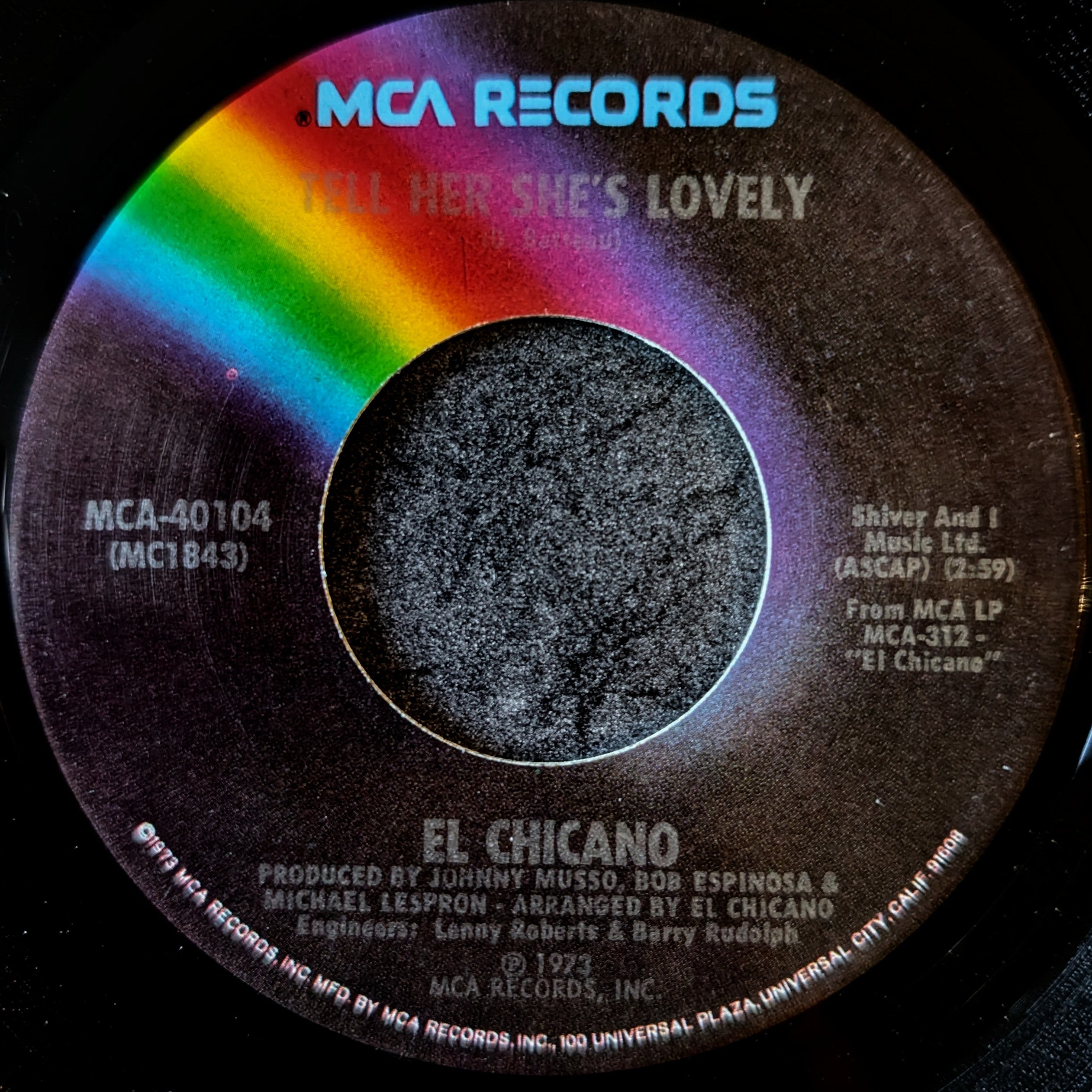 El Chicano-Tell her she's lovely/ (Se fue mi)Chachita