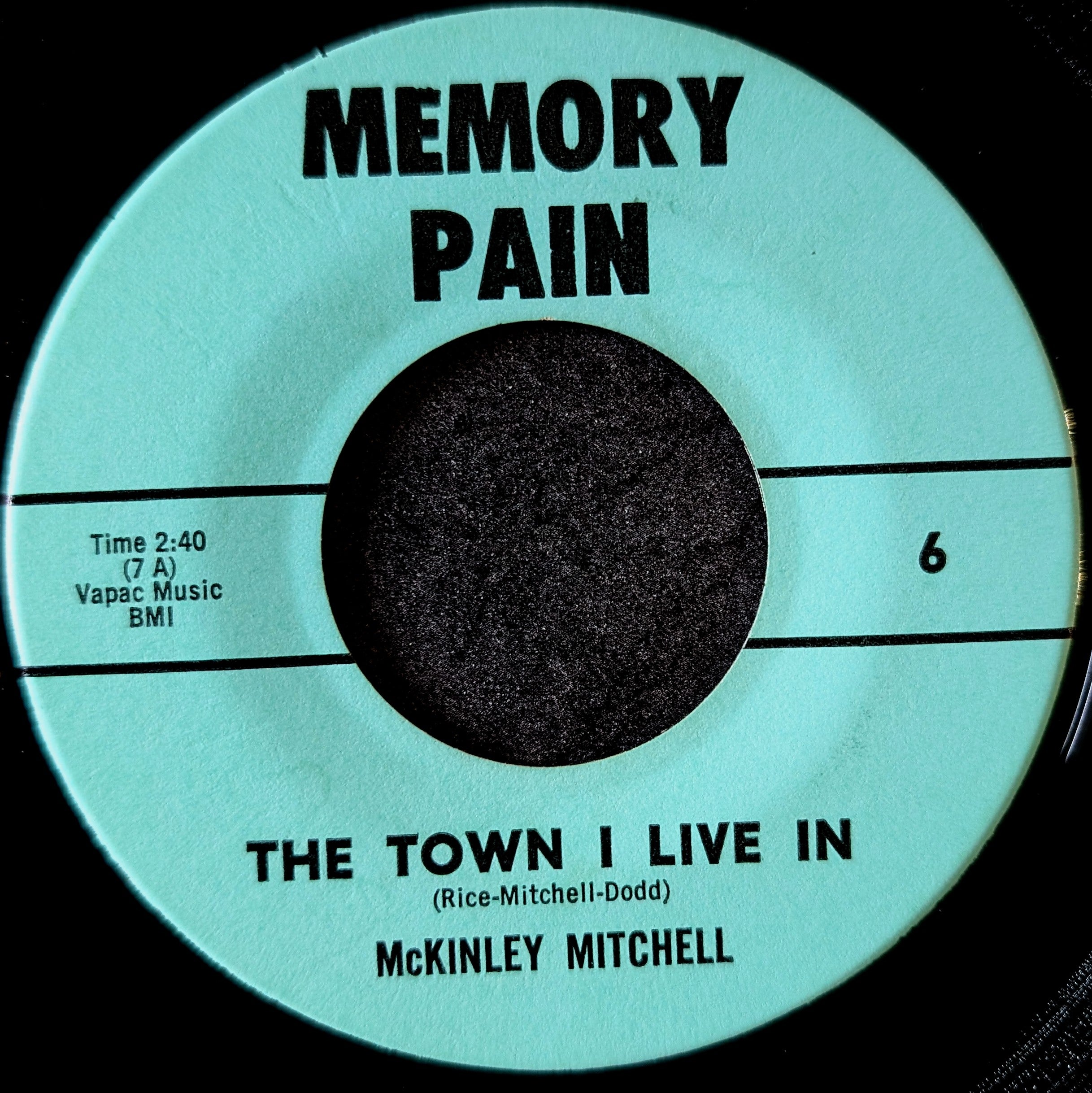 Mckinley Mitchell-The town I live in/ I'm so glad