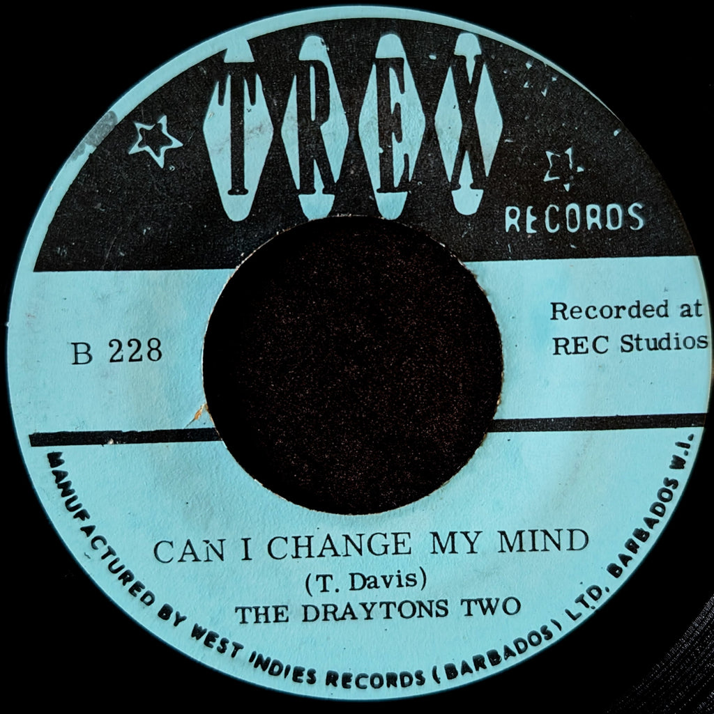 The Draytons Two-Can I change my mind/Blueberry hill spouge