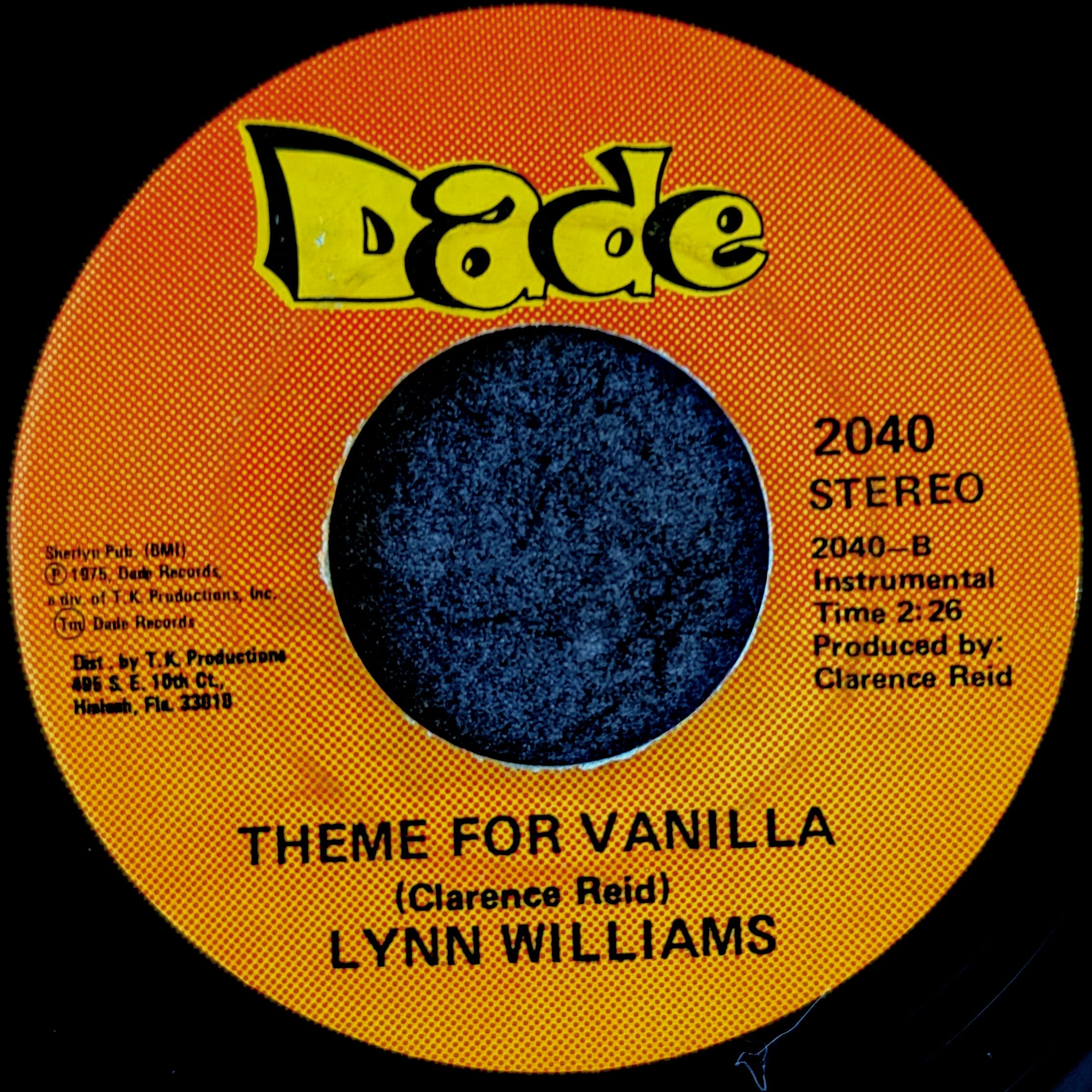 Lynn williams-Is it possible/ Theme for vanilla