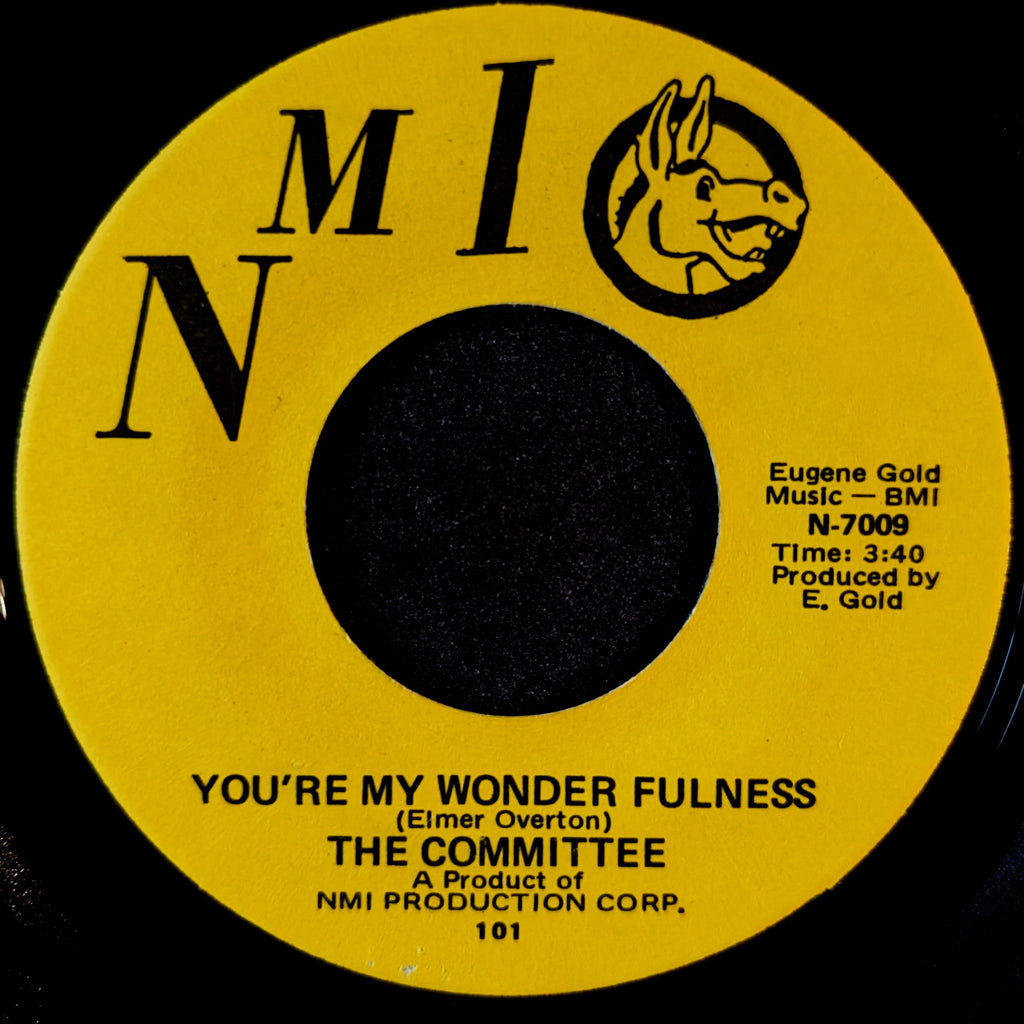 The Committee-Give in to the power of love/ You're my wonder fulness