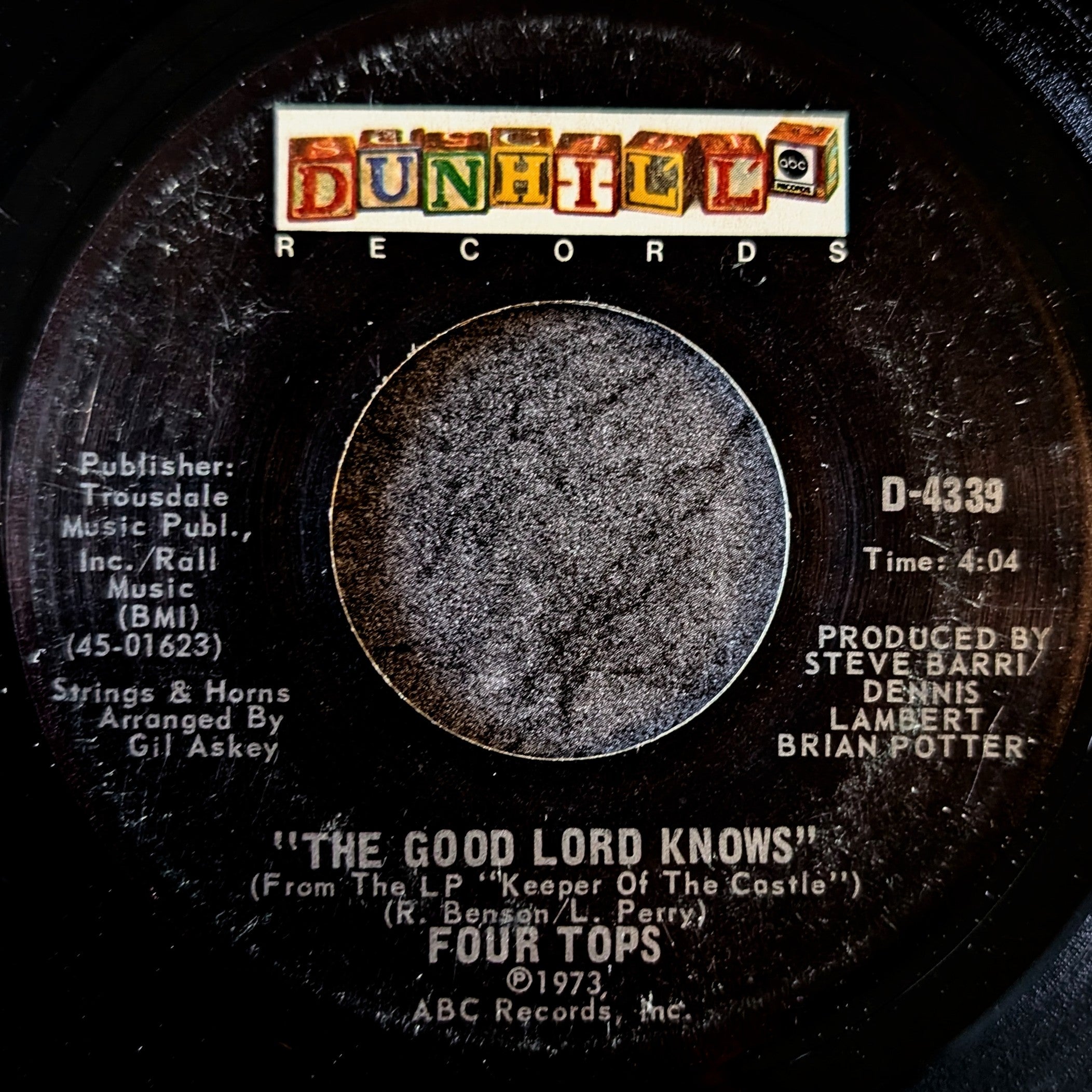 Four Tops-Ain't no woman(Like the one I've got)/ The good lord know