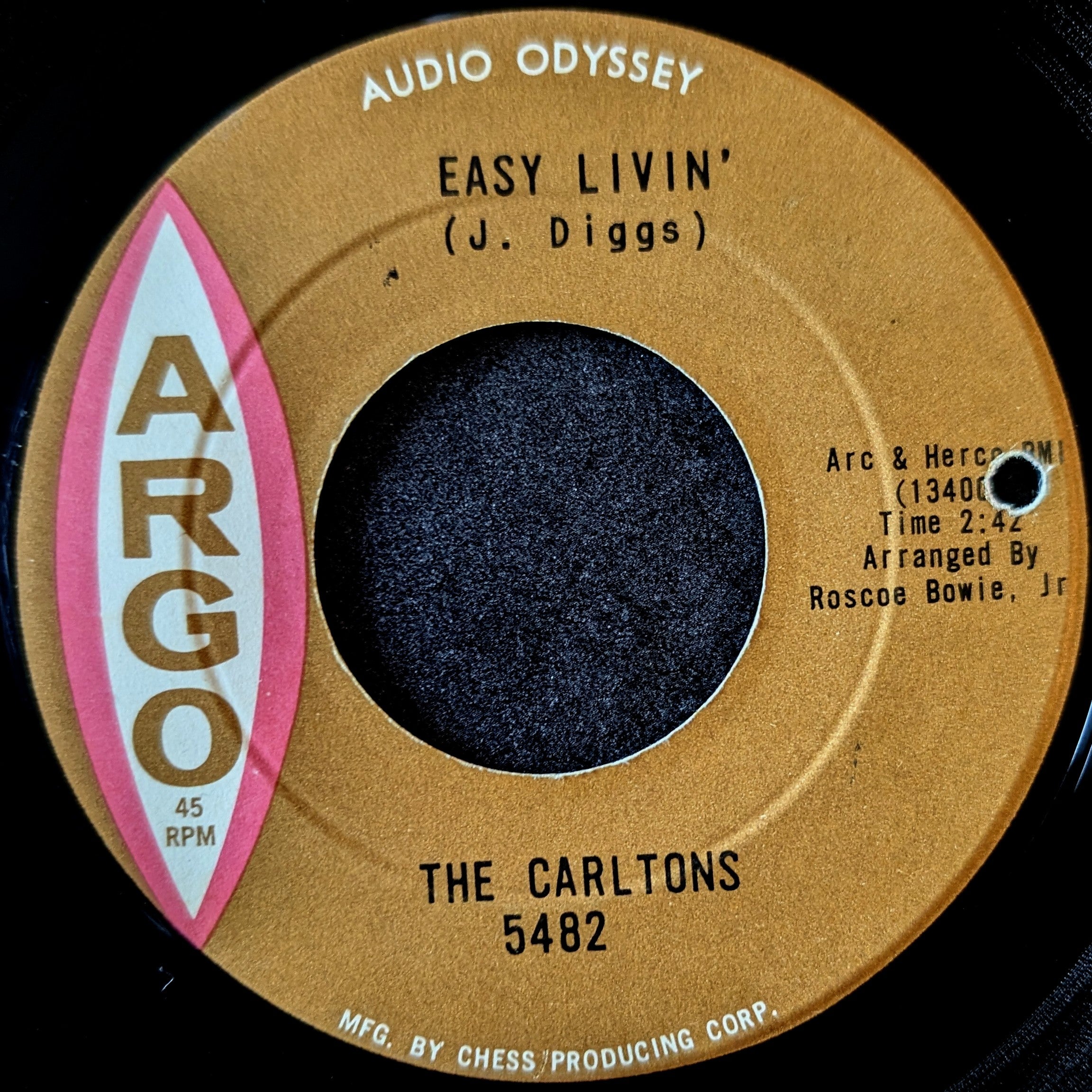 The Carltons-Hey Mr.Lonesome/ Easy Livin'