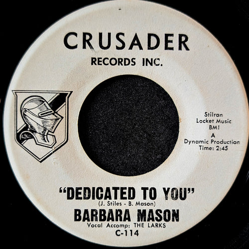 Barbara Mason - Trouble Child / Dedicated to You