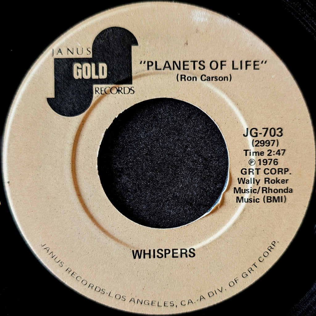The Whispers-Your love is so doggone good/ Planets of life
