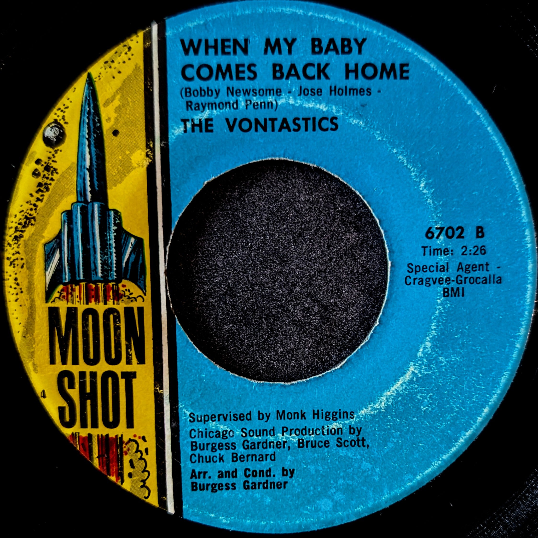 The Vontastics-Lady love/ When my baby comes back home