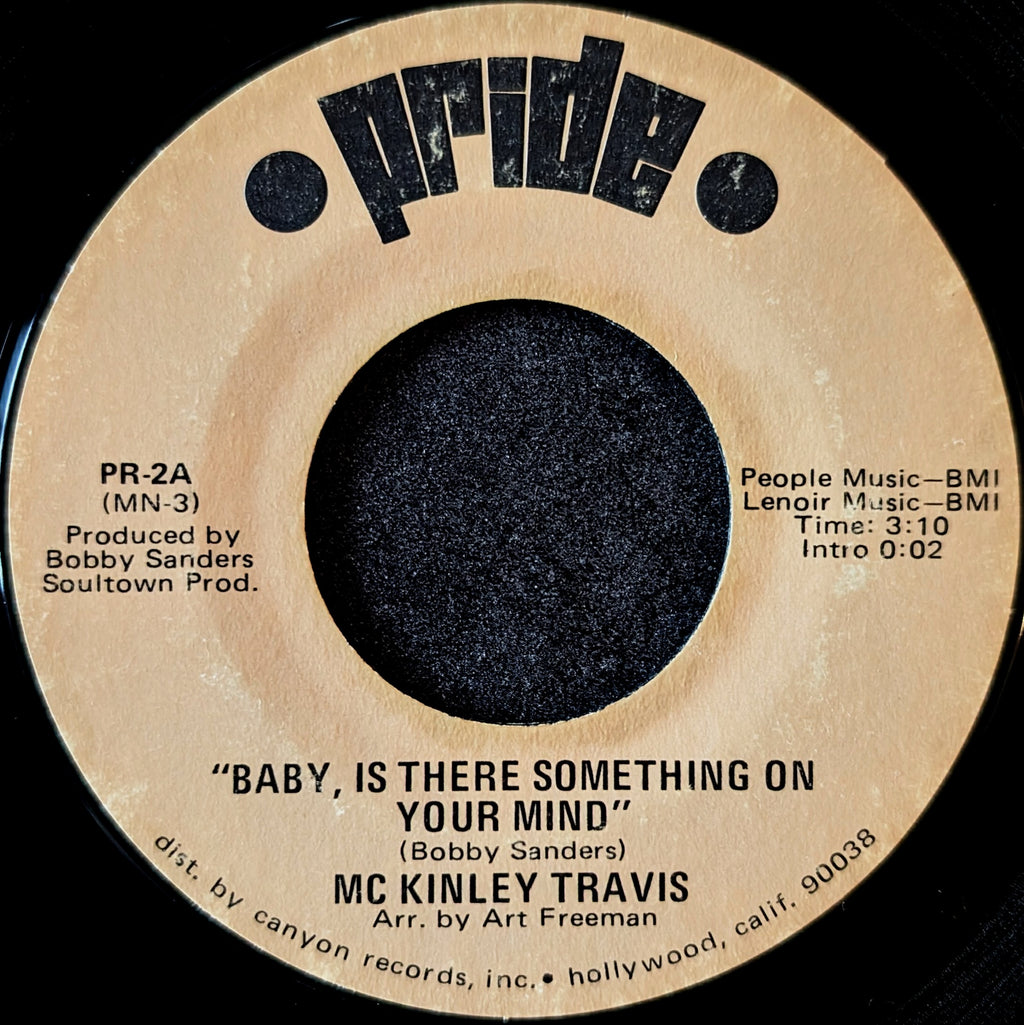 Mckinley Travis-Baby is there something on your mind/ You've got it and I want it