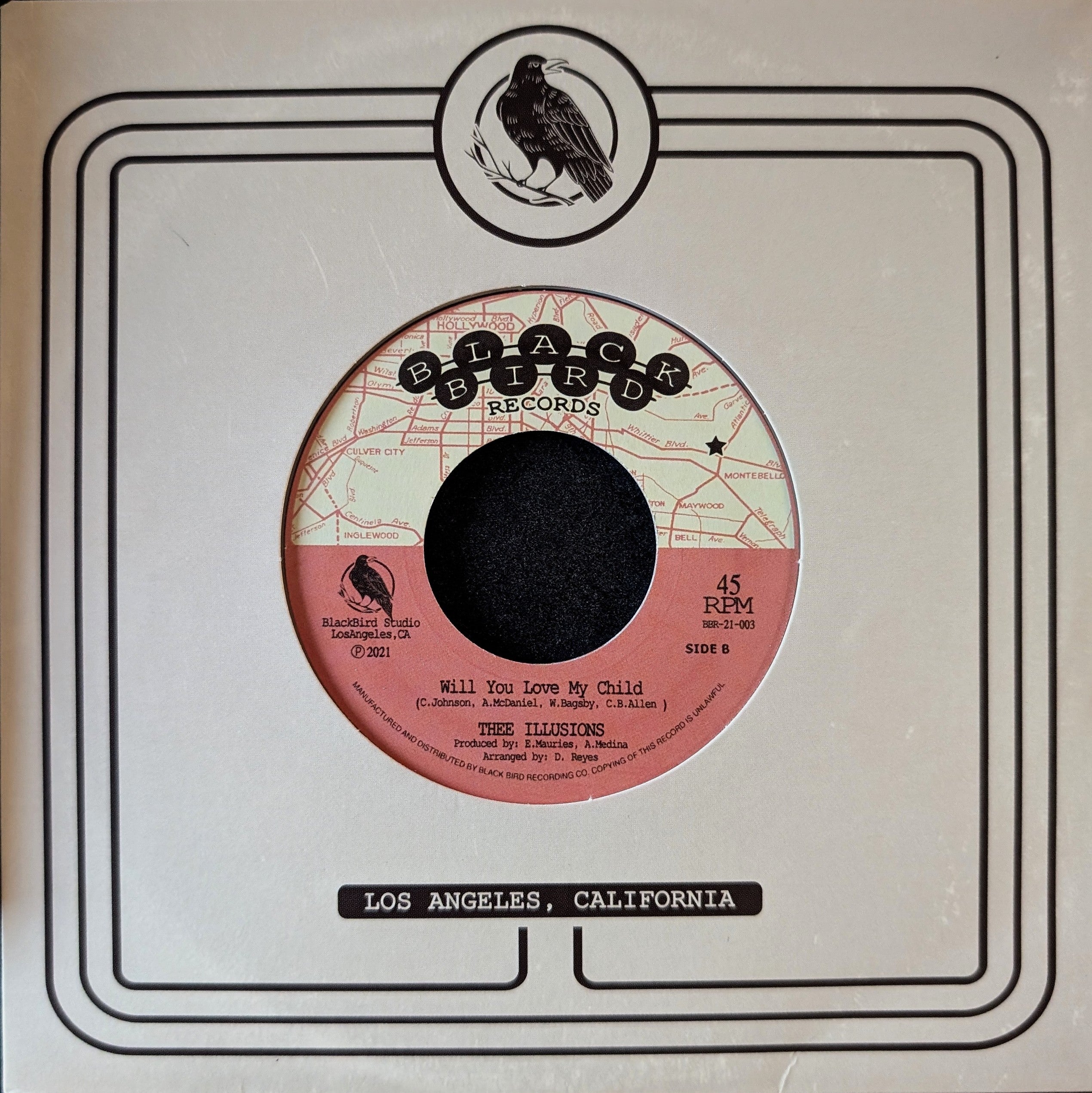 Thee Illusions-Baby Don't(Waste my time)/ Will you love my child