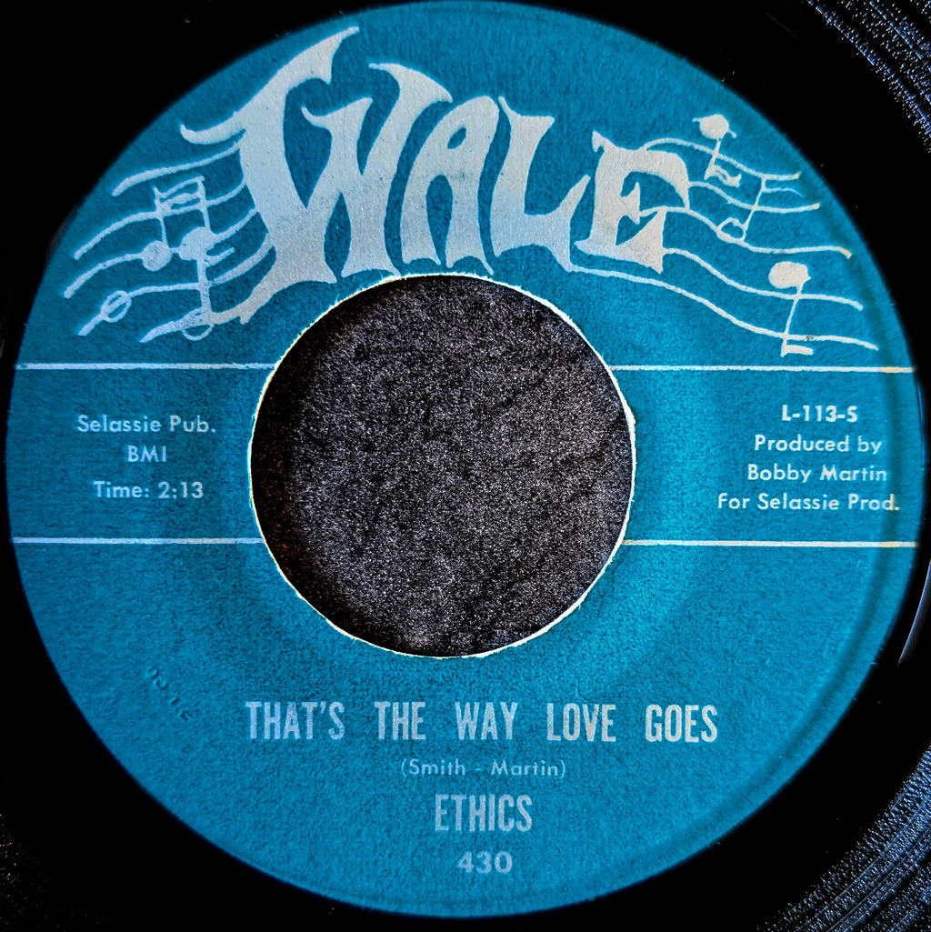 Ethics-That's the way love goes/There'll still be a sweet tomorrow