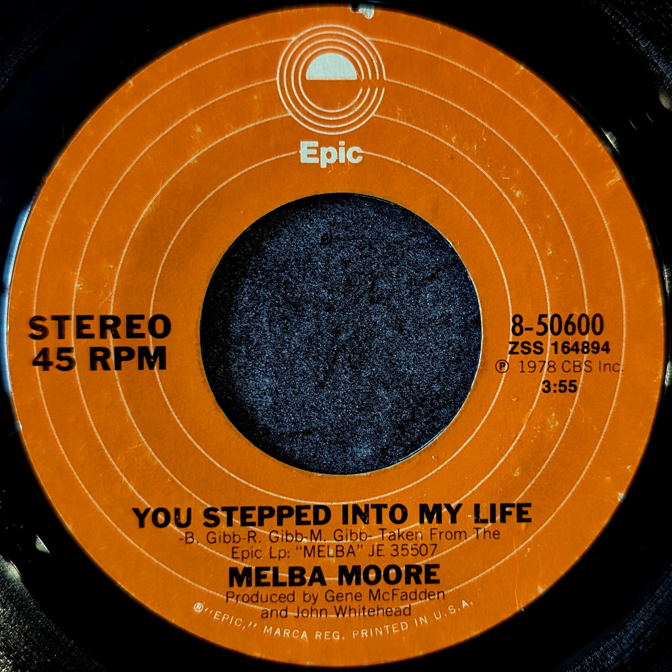 Melba Moore-You stepped into my life/There's no other like you